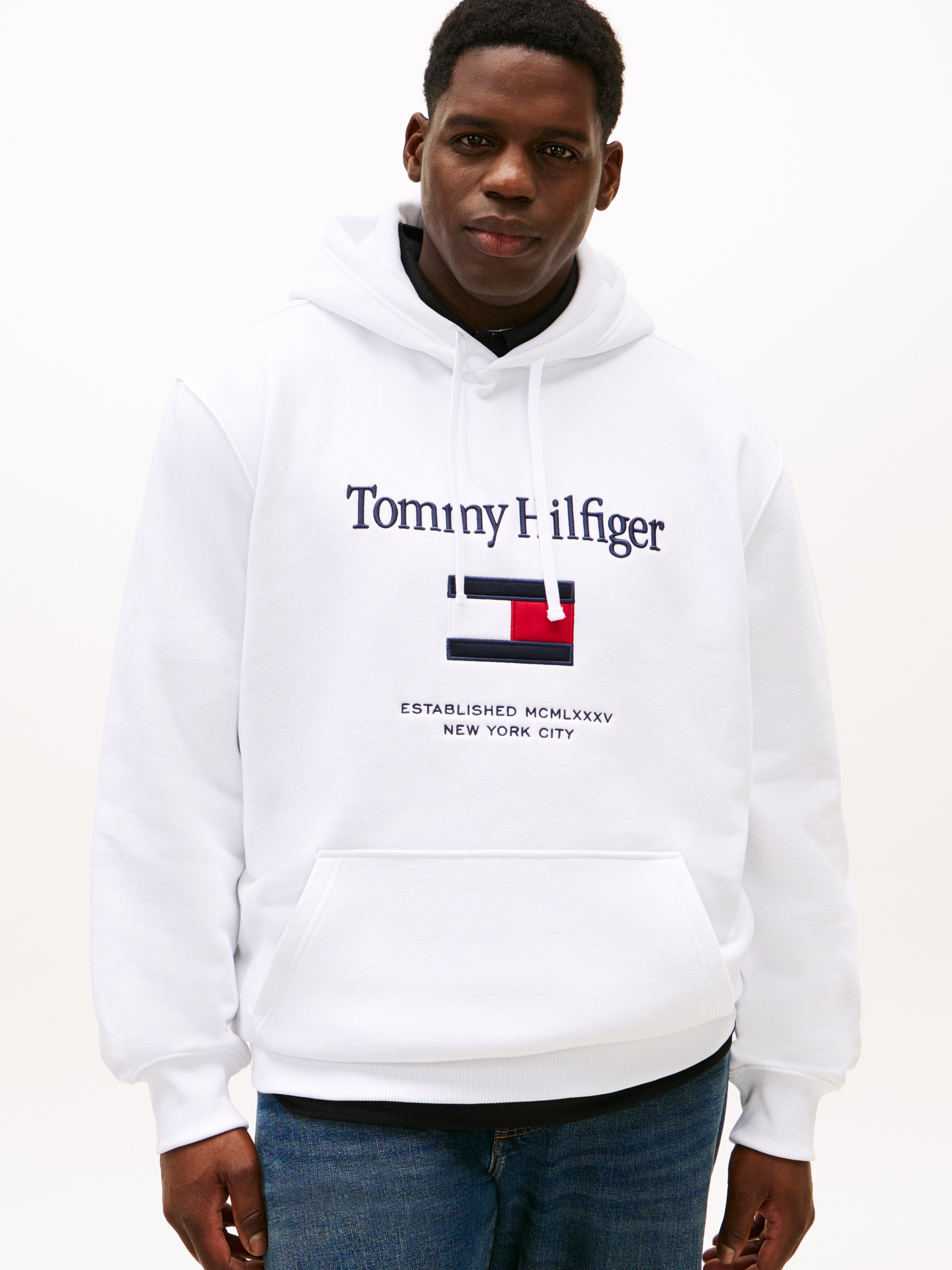 Tommy Hilfiger Big & Tall Hoodie "BT-TOMMY EMBRO FLAG", Große Größen günstig online kaufen