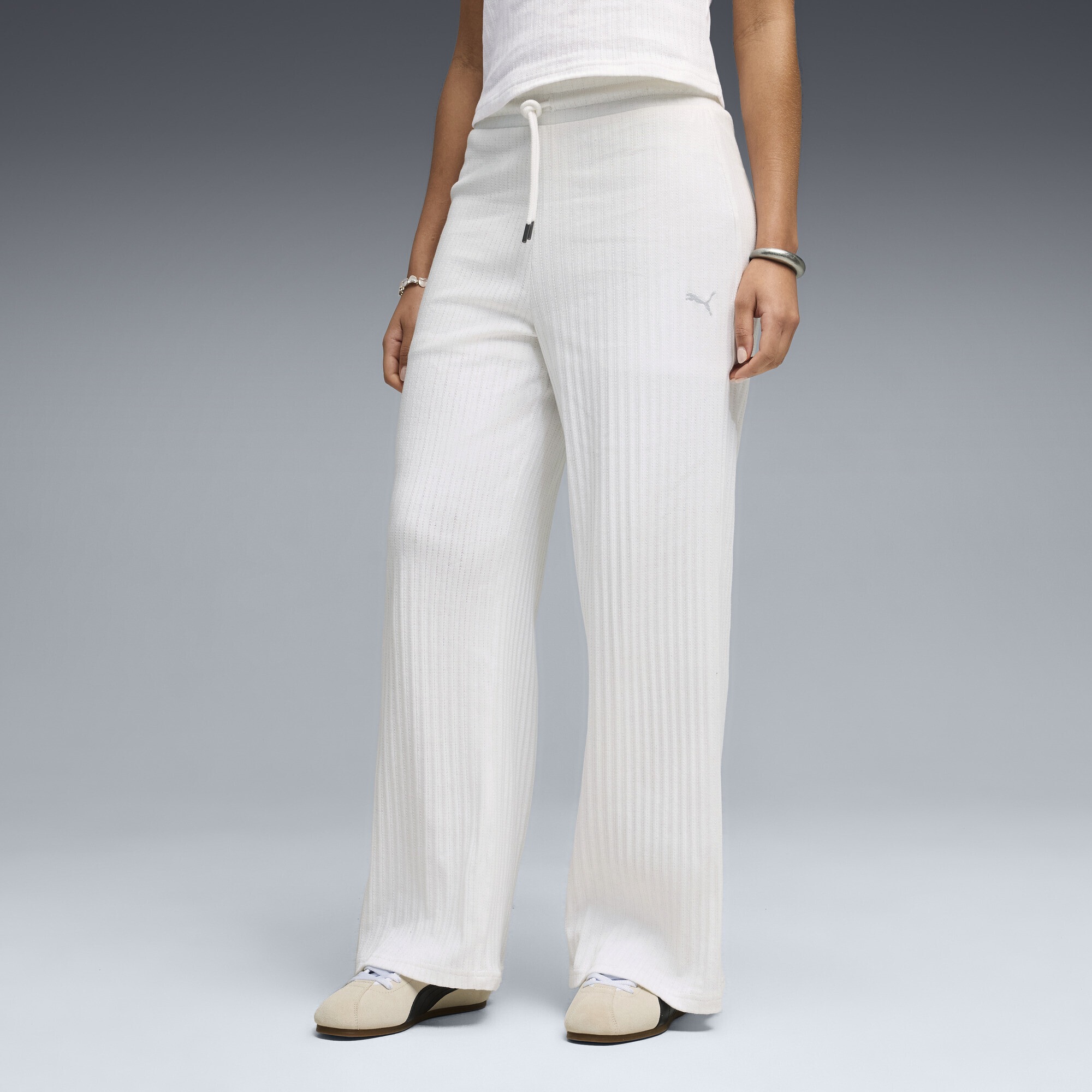 PUMA Sporthose »HER High-Waist Wide Leg Hose Damen«