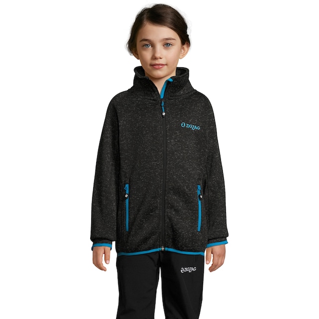 ZIGZAG Fleecejacke »IRVINE KIDS ACTIV«, im sportlichen Design | BAUR | Übergangsjacken