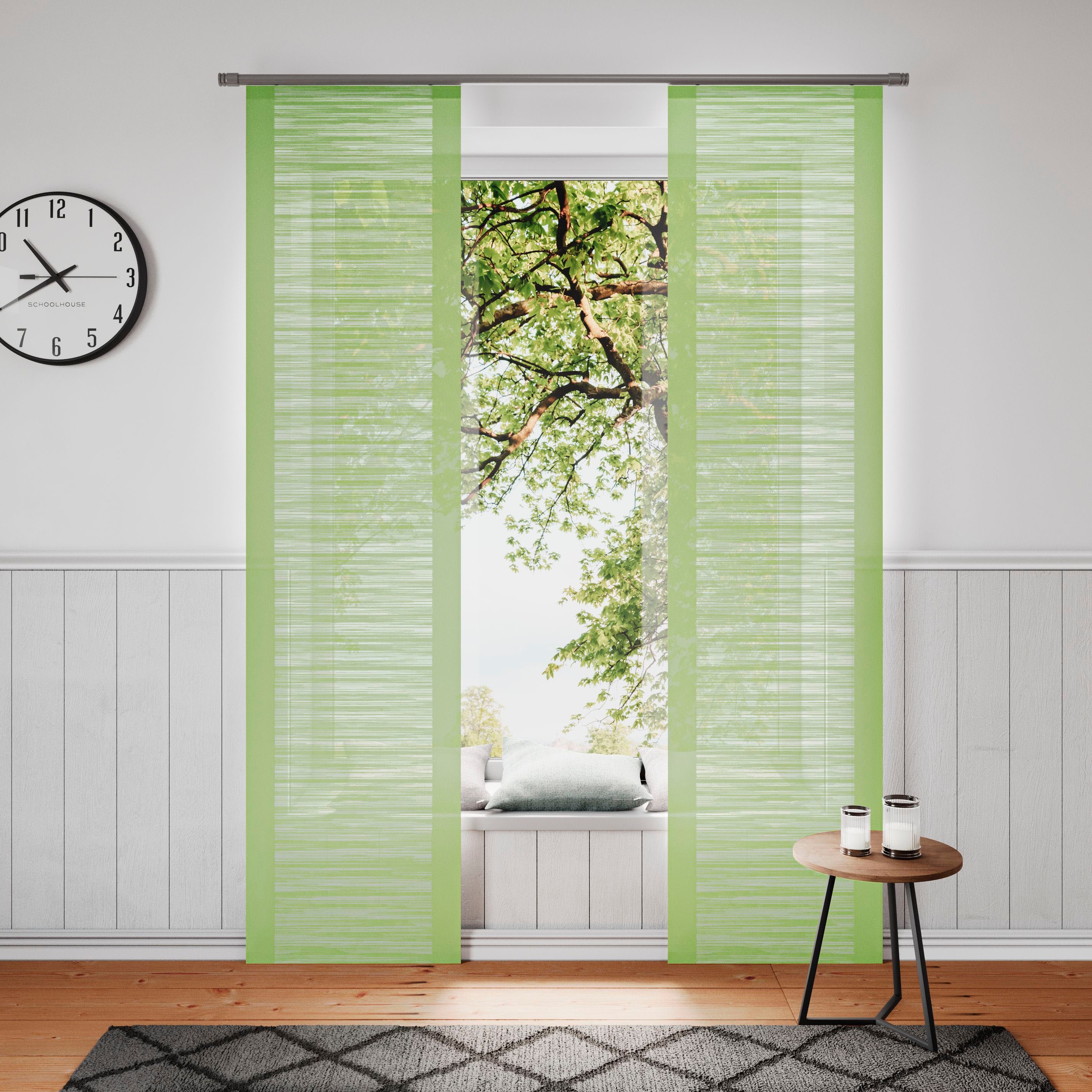 Neutex for you Schiebegardine "Padova" Klettband 1 Stk. tlg. inkl. Befestig günstig online kaufen