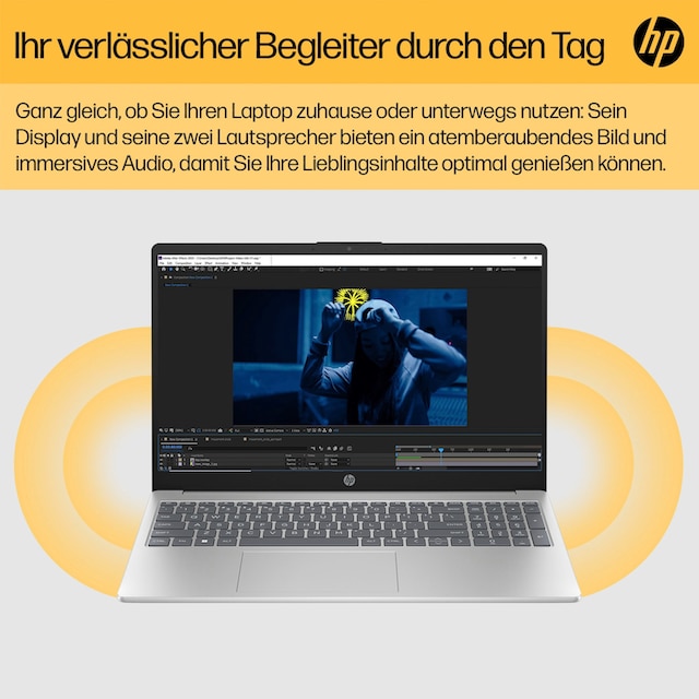 HP Notebook »15-fc0077ng«, 39,6 cm, / 15,6 Zoll, AMD, Ryzen 7, Radeon  Graphics, 512 GB SSD | BAUR