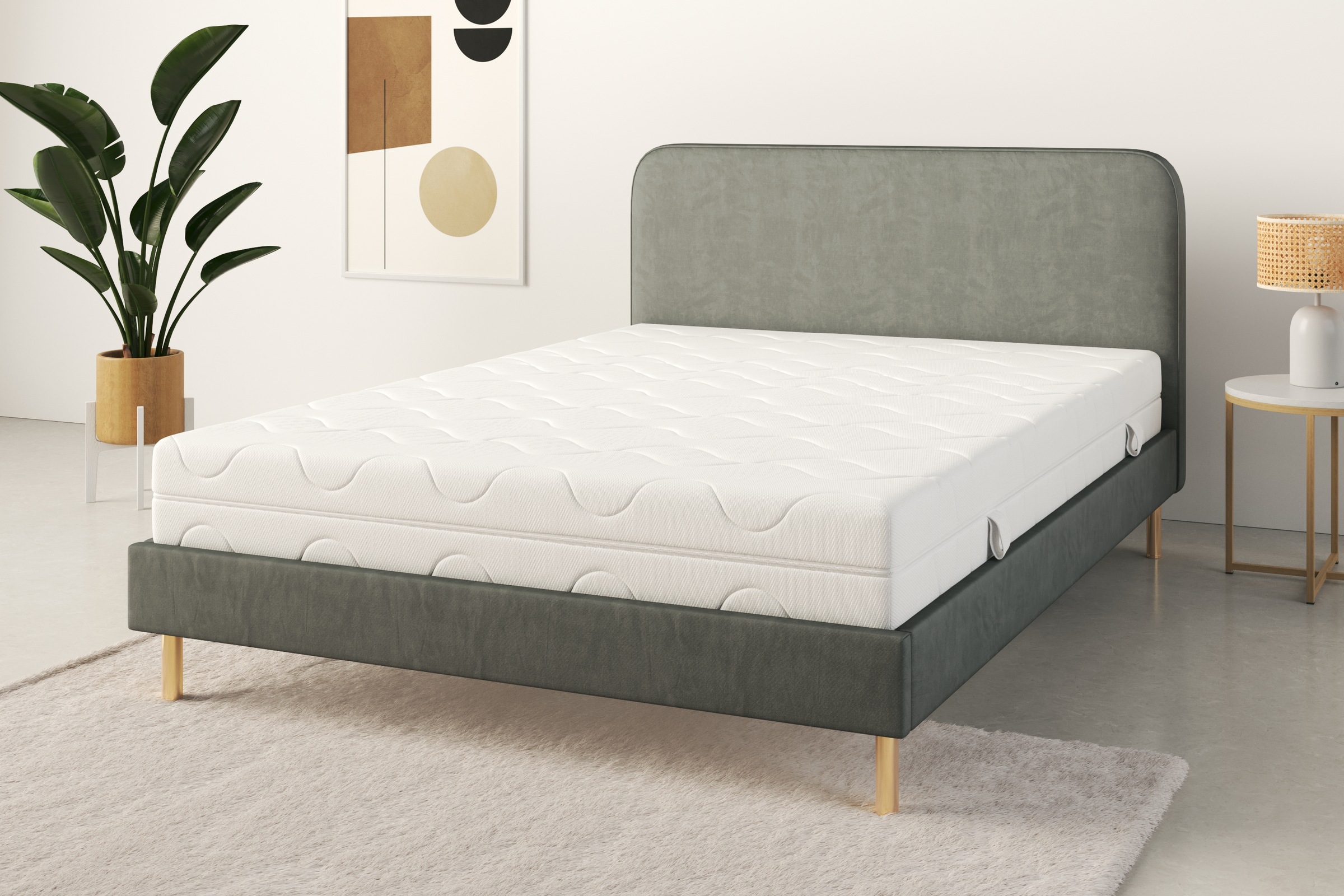 Thumbnail - OTTO home Taschenfederkernmatratze "Kirkja 7-Zonen Matratze 90x200 cm, 140x200 cm & weitere Größen" 21 cm hoch 500 Feder...