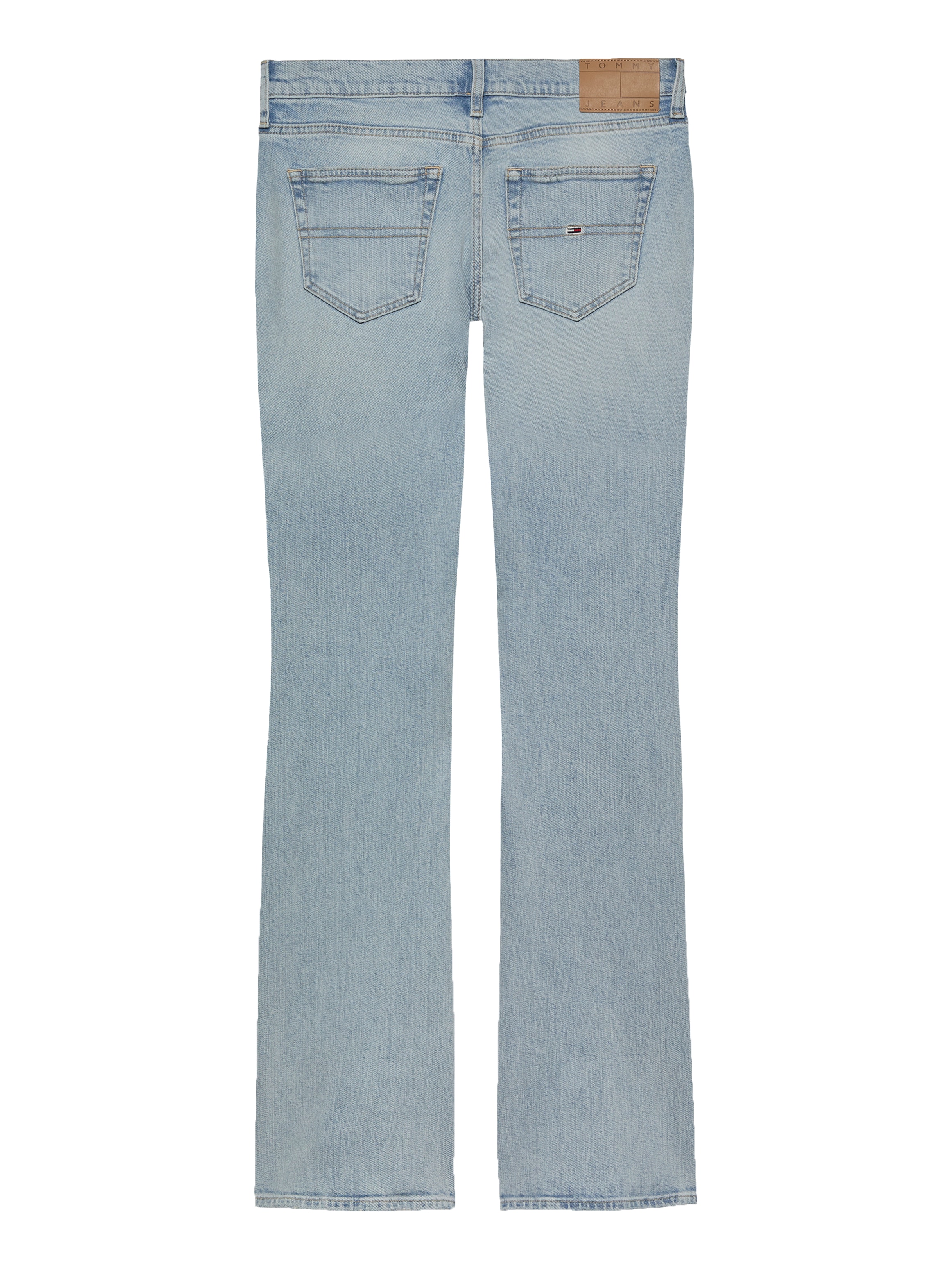 Tommy Jeans Bootcut-Jeans »Maddie Mid Rise Bootcut« in hellblauer Waschung