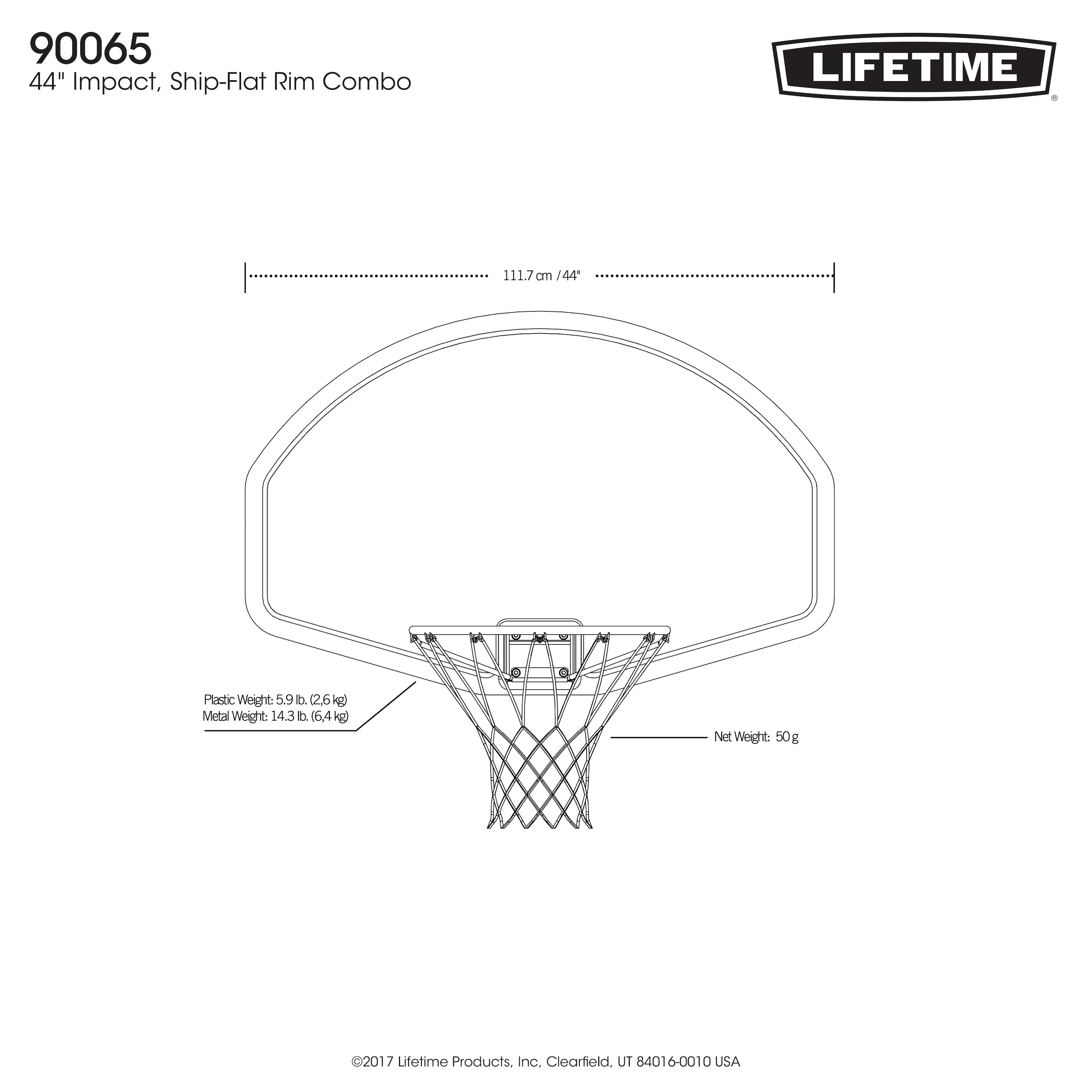 50NRTH Basketballkorb »Colorado«, Basketballbackboard | BAUR