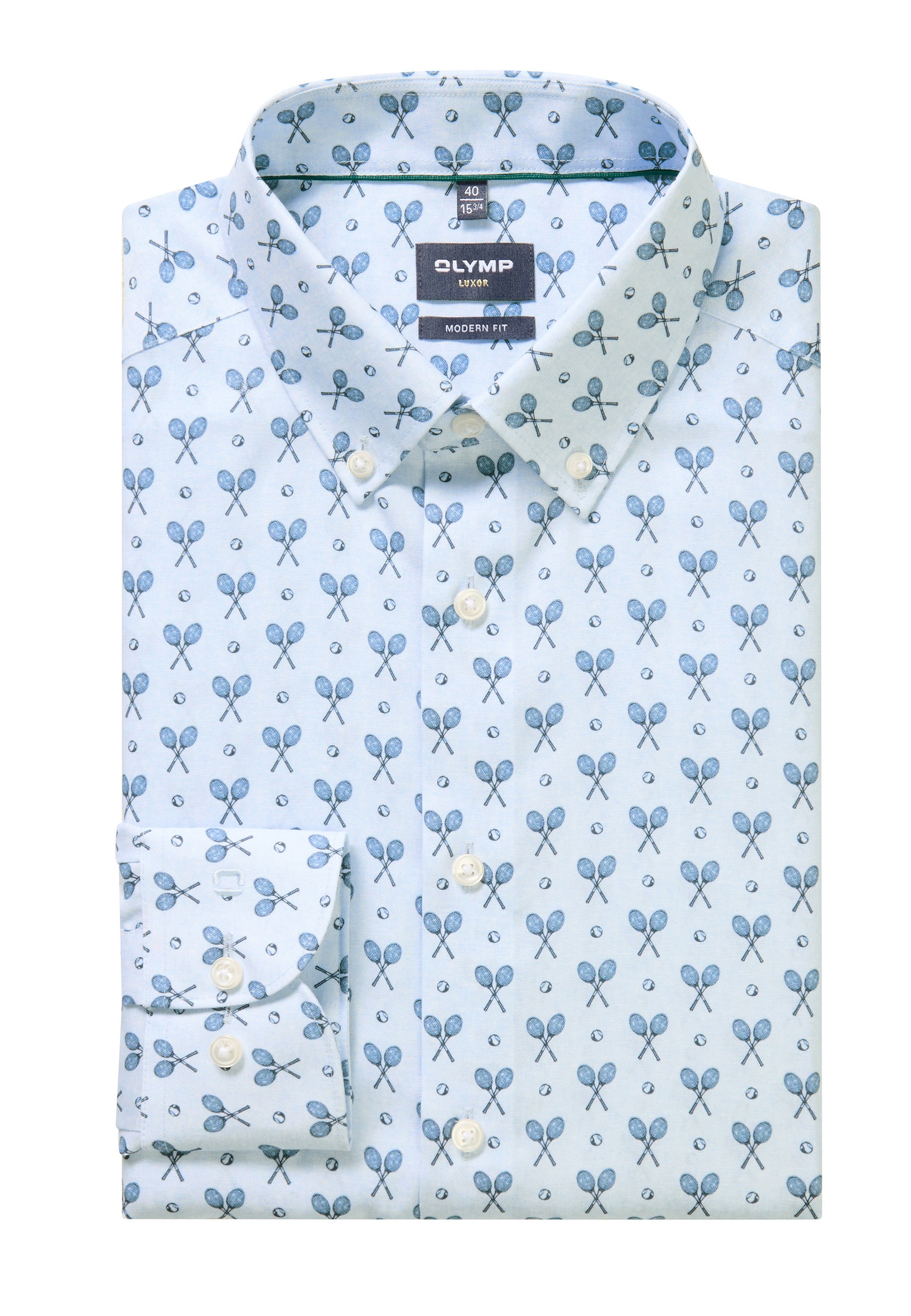 OLYMP Luxor Button-down Shirt Blue 39 8