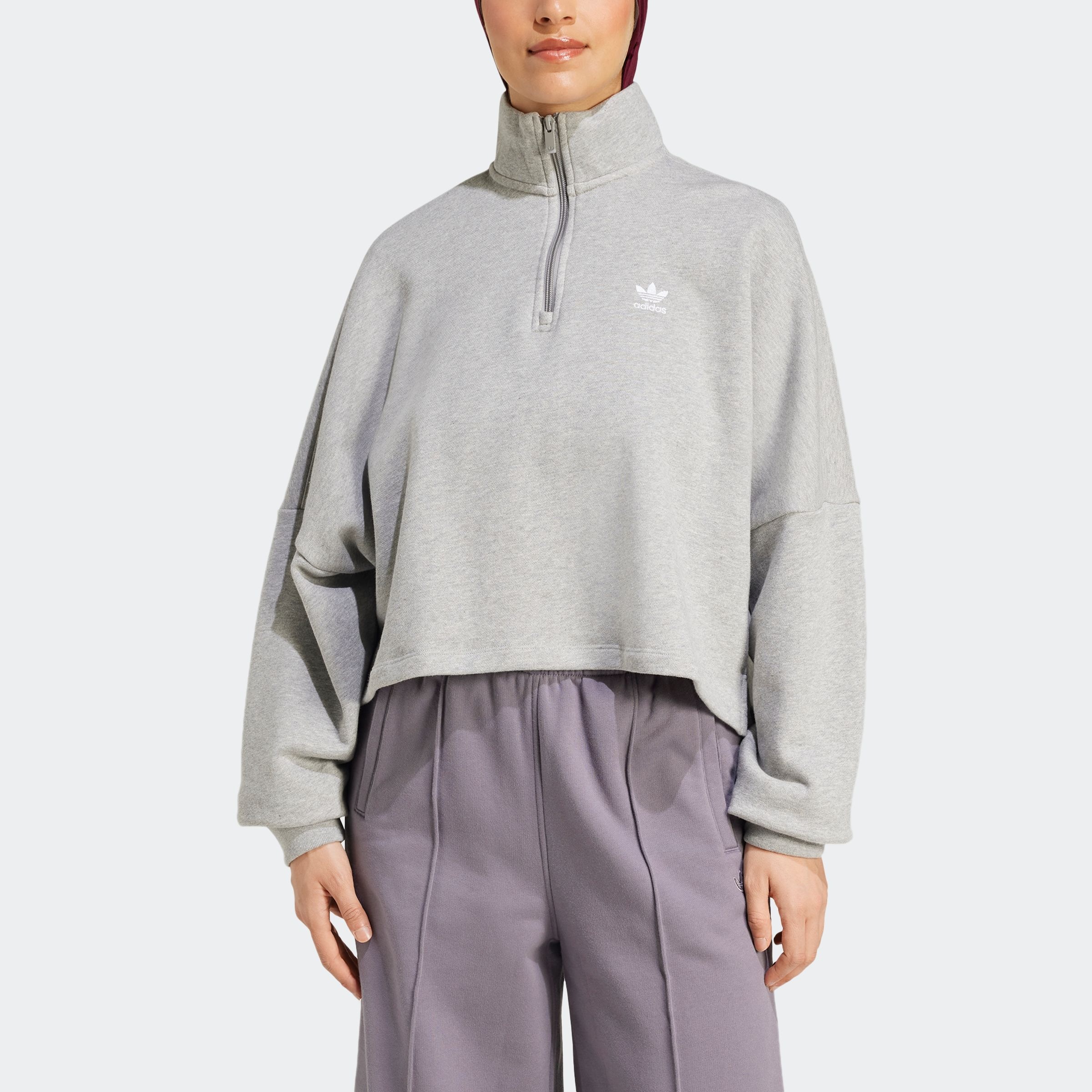 adidas Originals Sweatshirt "ESSENTIALS FRENCH TERRY 1/2 ZIP" günstig online kaufen