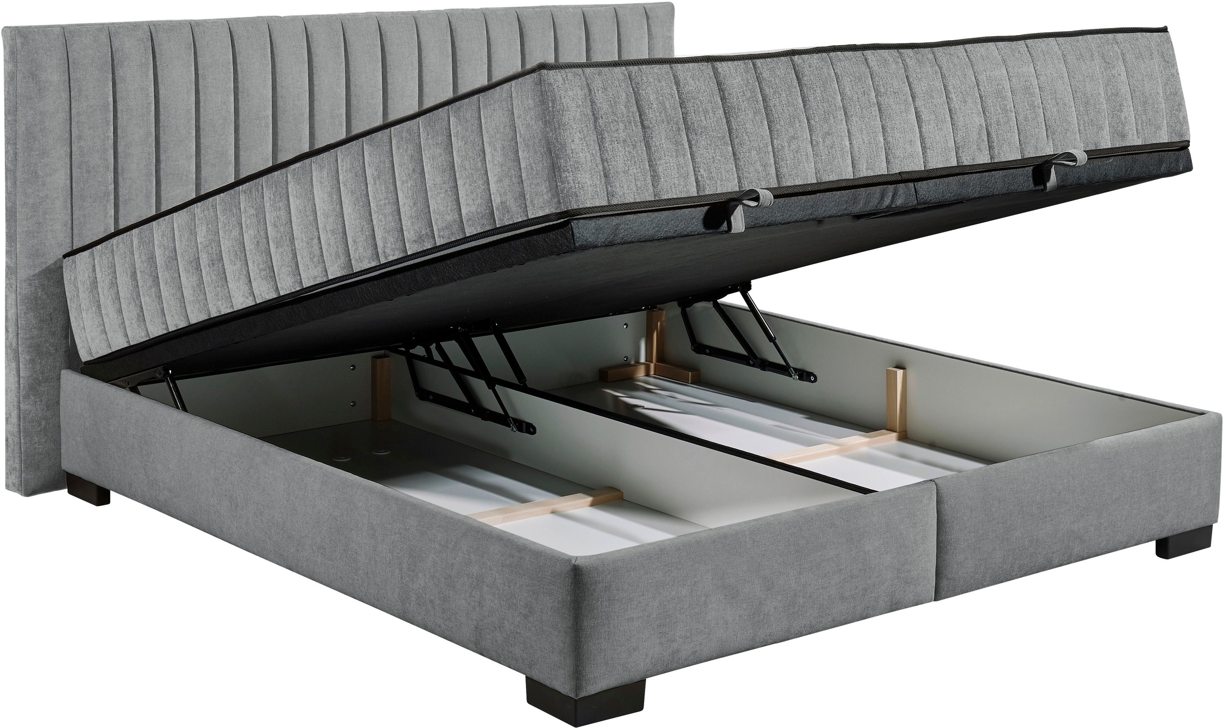 ED EXCITING DESIGN Boxbett »Nagol«, mit Bettkasten, mit Wendematratze, erhältlich in verschiedenen Breiten