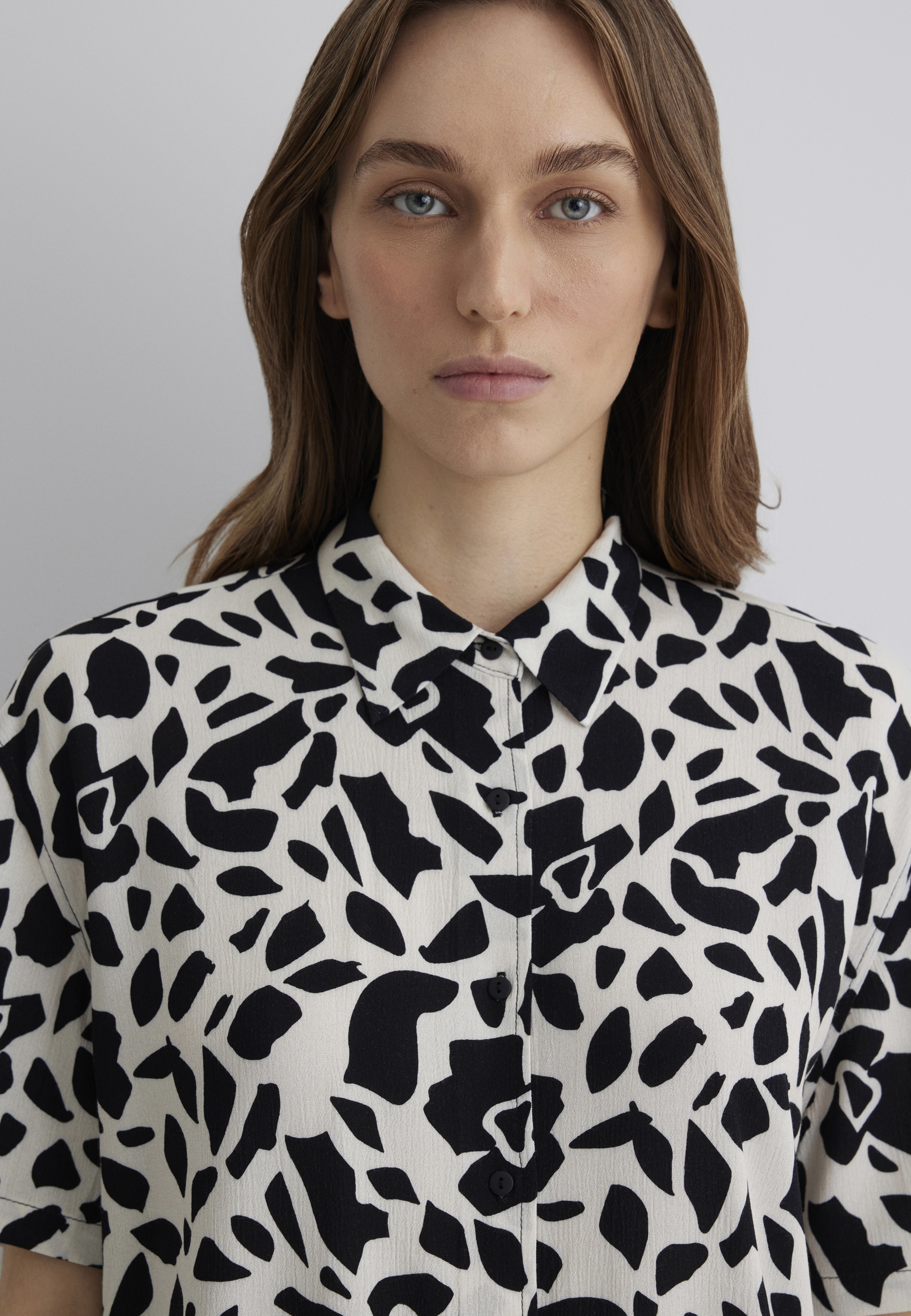 Mavi Kurzarmbluse »SHORT SLEEVE SHIRT«, Bluse kurzarm
