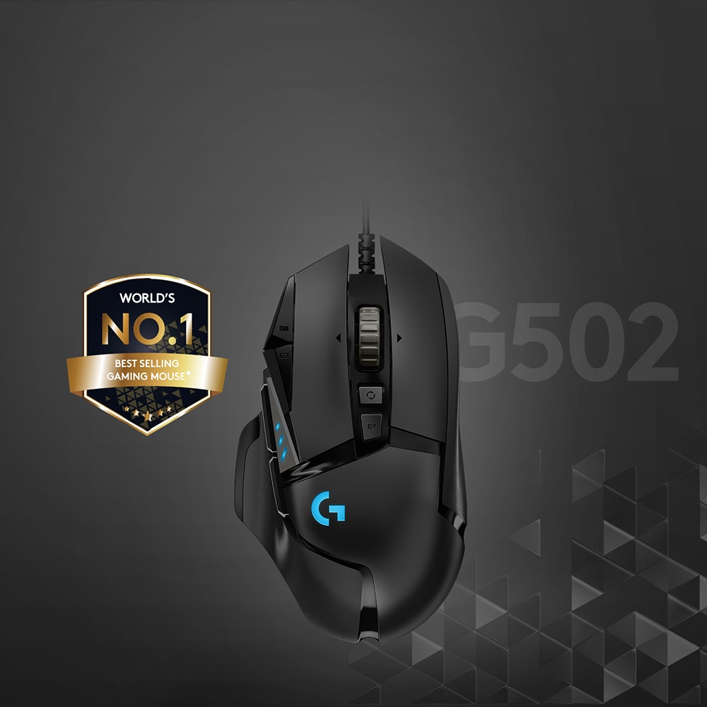 Logitech Gaming-Maus »G502 LIGHTSPEED - Wireless - EWR2«, kabellos