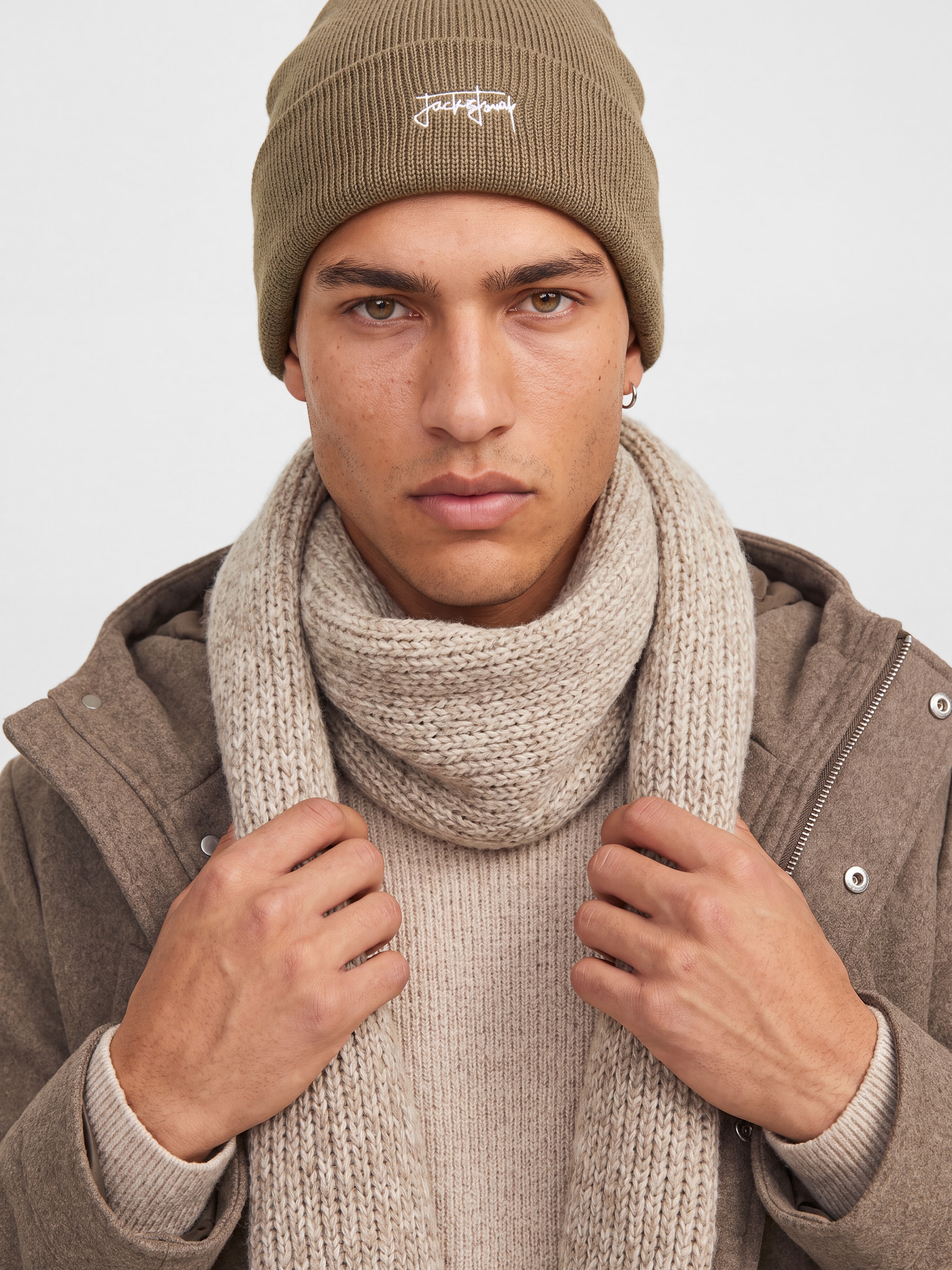 Jack & Jones Beanie »JACSEAN BEANIE« Kunstfaser