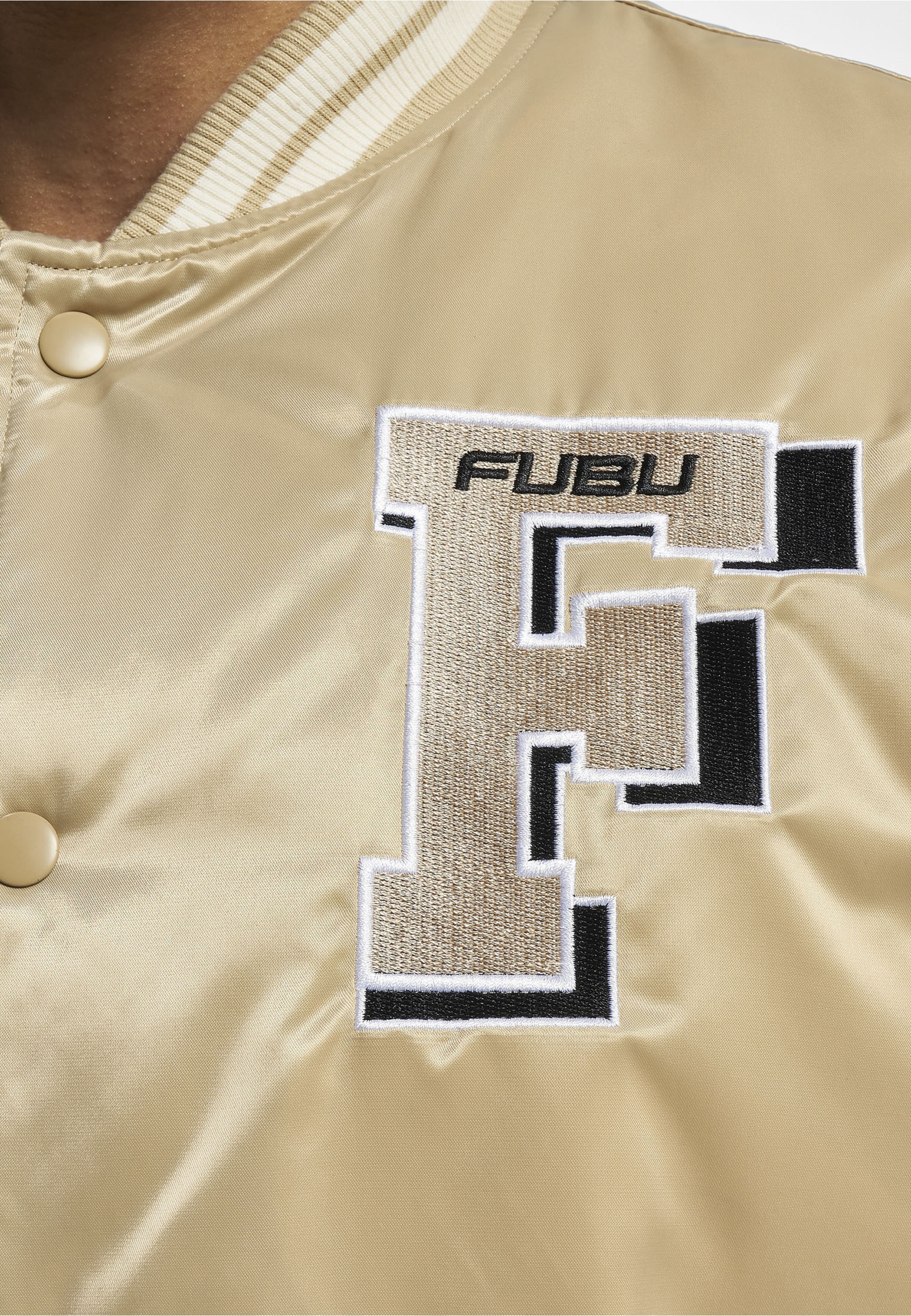 Fubu Collegejacke »Fubu Herren FM231-003-2 FUBU College Shiny Varsity Jacket« 1 Stk. tlg. ohne Kapuze