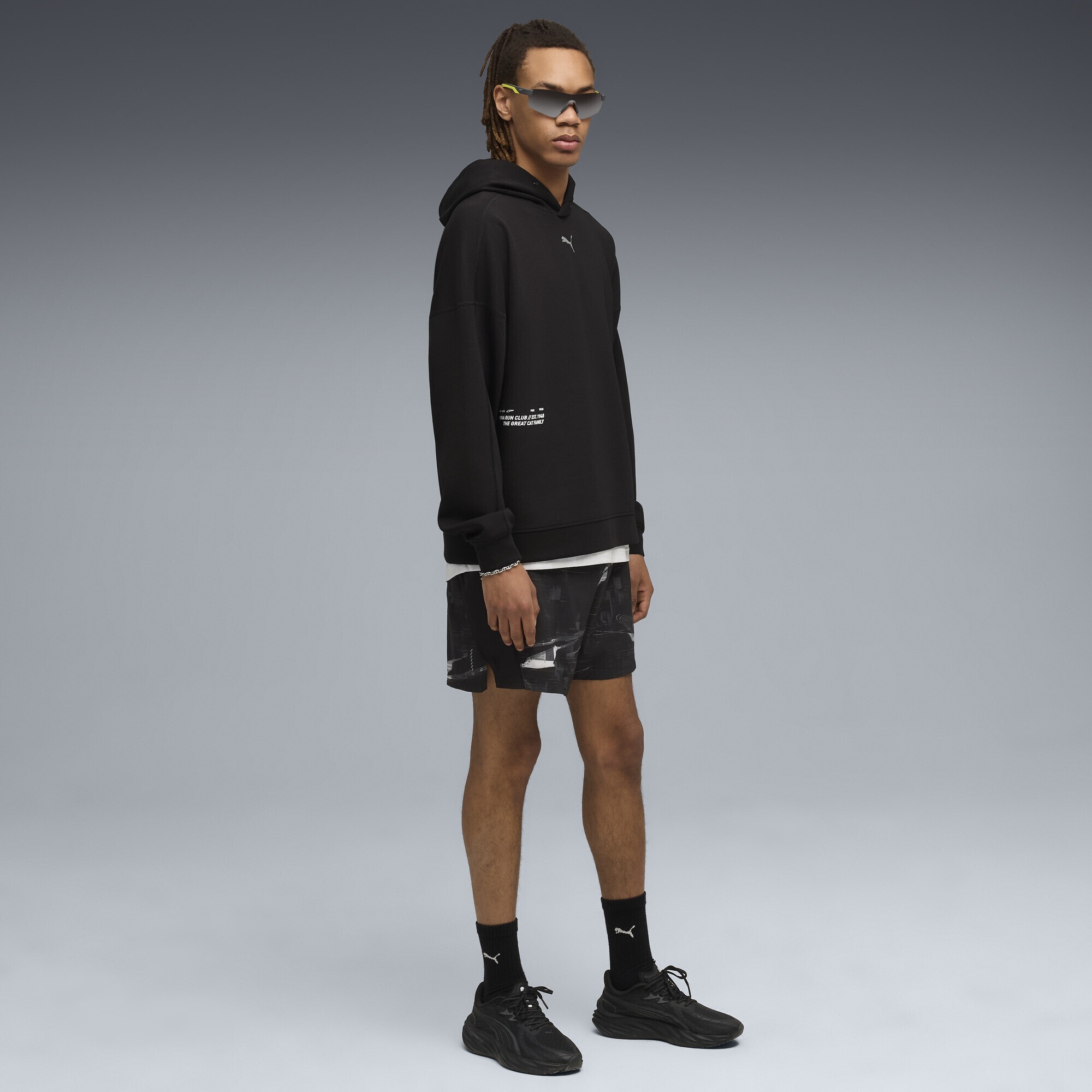 PUMA Trainingspullover »RUN CLUB Hoodie Herren«