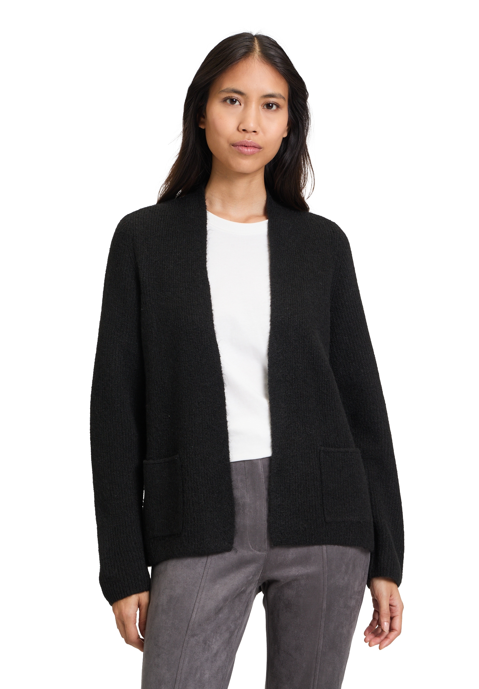 Betty Barclay Strickjacke »Betty Barclay Strick-Cardigan mit Strickdetails«, Strick