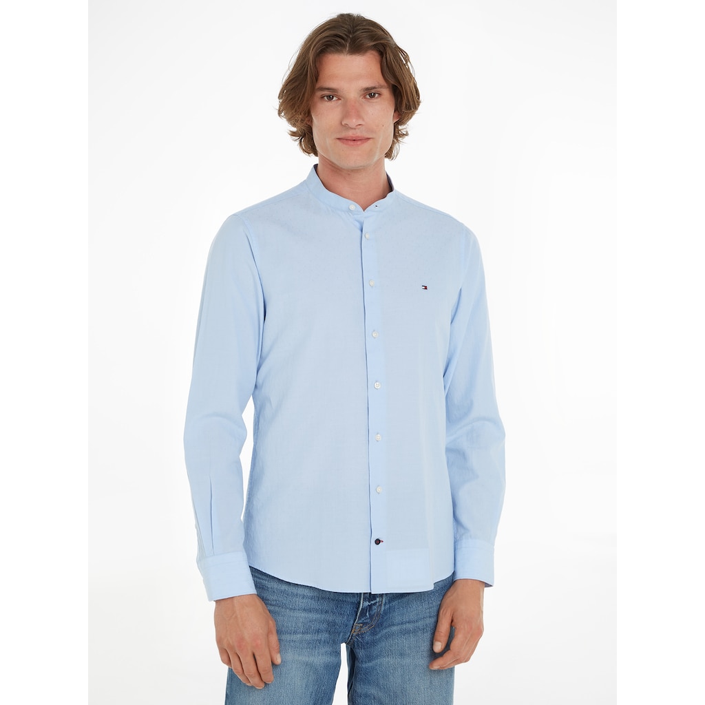 Tommy Hilfiger Langarmhemd »CL-W OXFORD DOBBY SF SHIRT«, mit feiner Struktur