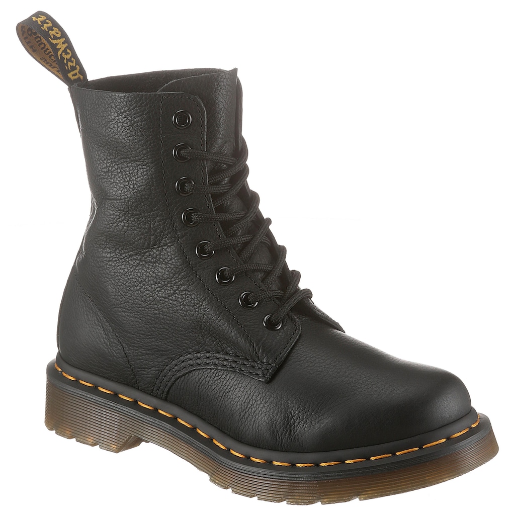 DR. MARTENS Schnürboots »1460 PASCAL 8 Eye Boot«, Blockabsatz, Schnürschuh, Stiefelette mit Luftkammernsohle