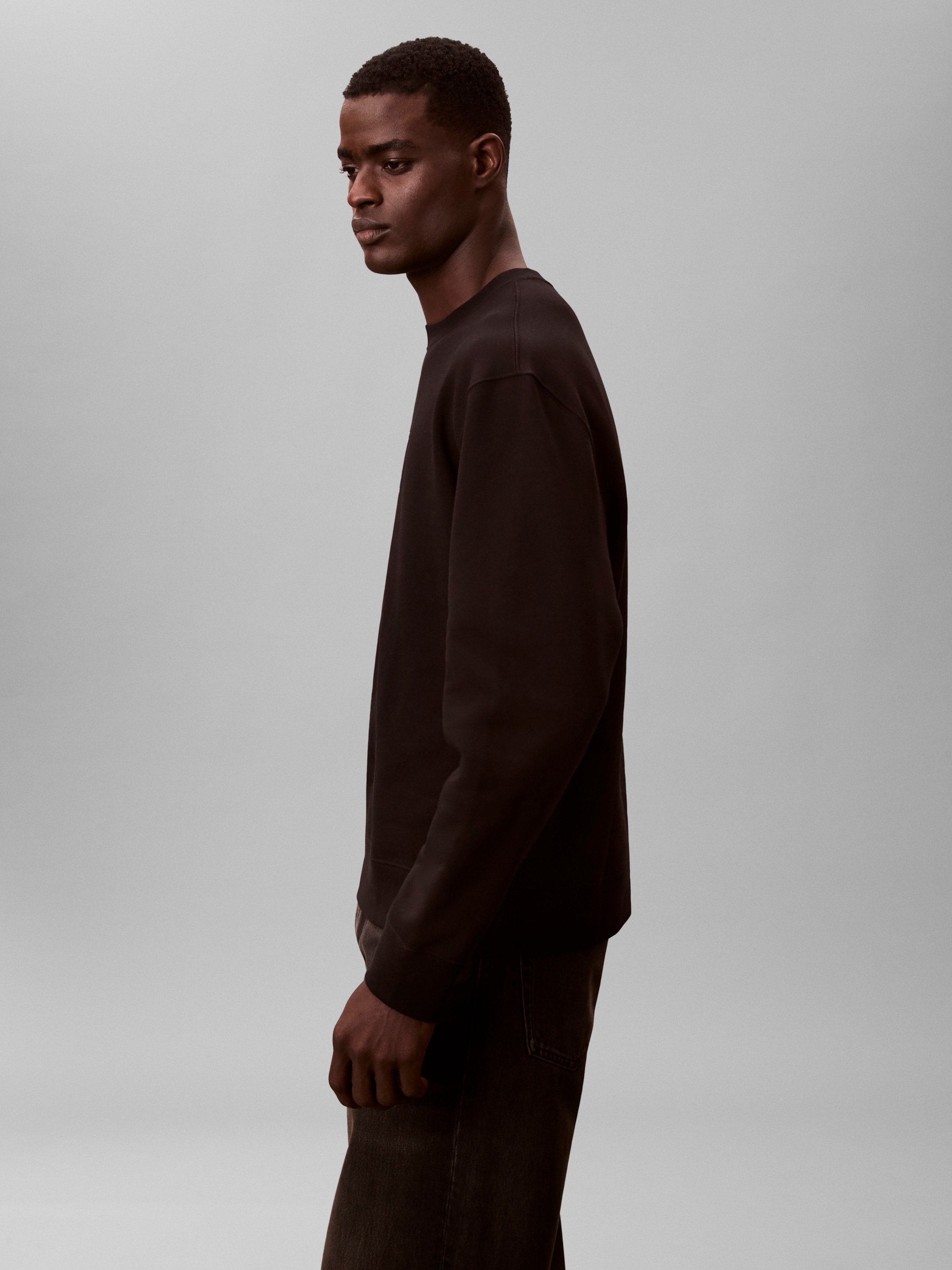 Calvin Klein Sweat-shirt 350 Retro Graphic Noir S 3