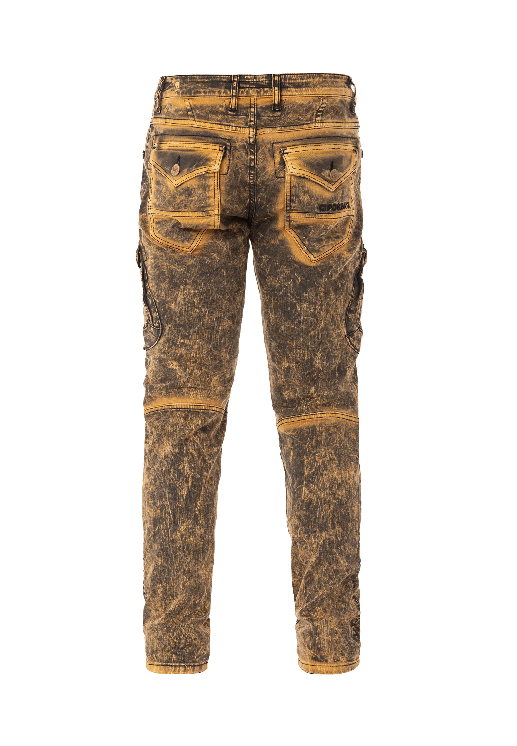 Cipo & Baxx Straight-Jeans, mit trendigen Cargotaschen