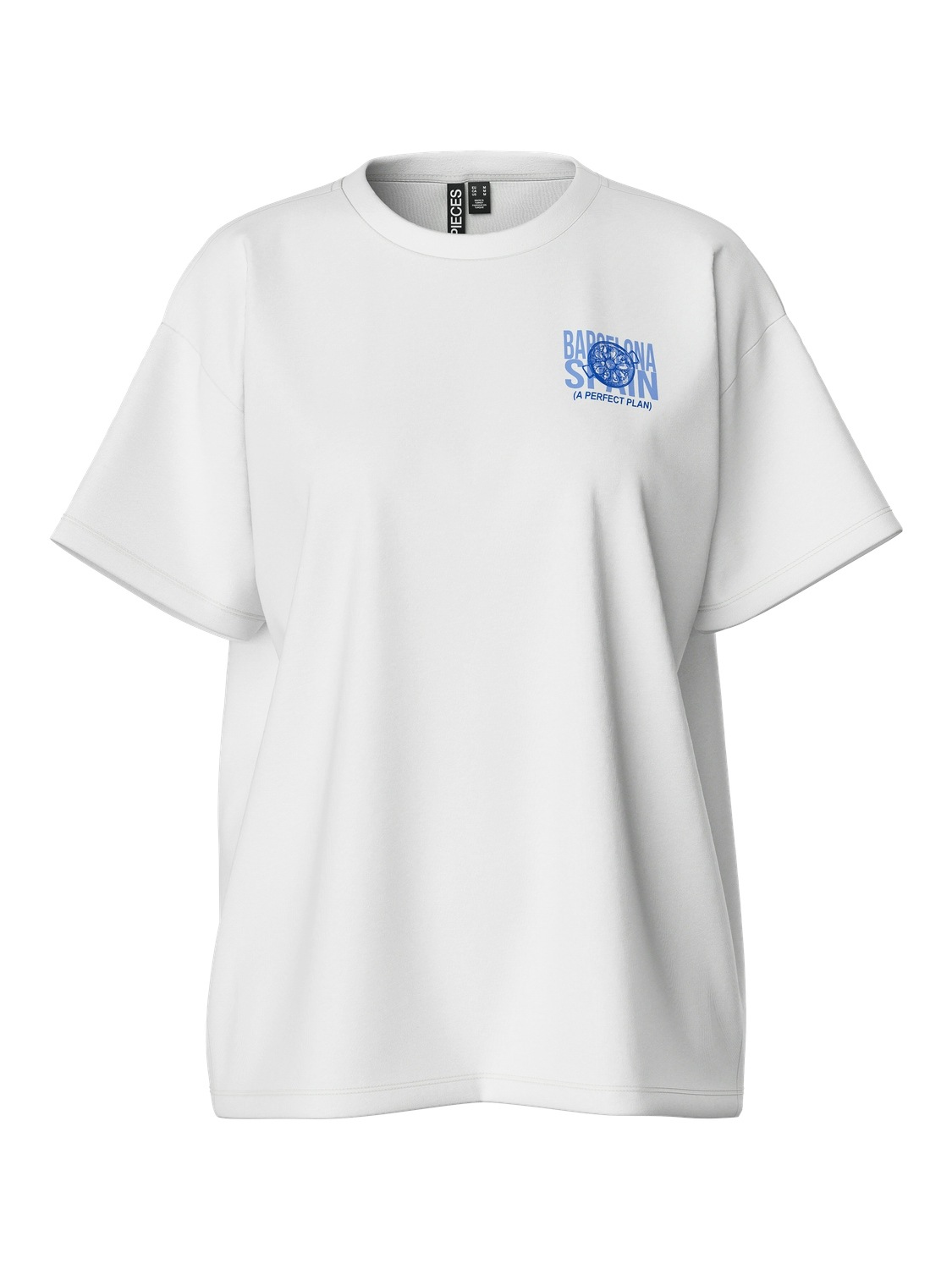 pieces Kurzarmshirt »PCTIA SS O-NECK OVERSIZED TEE D2D DMO«