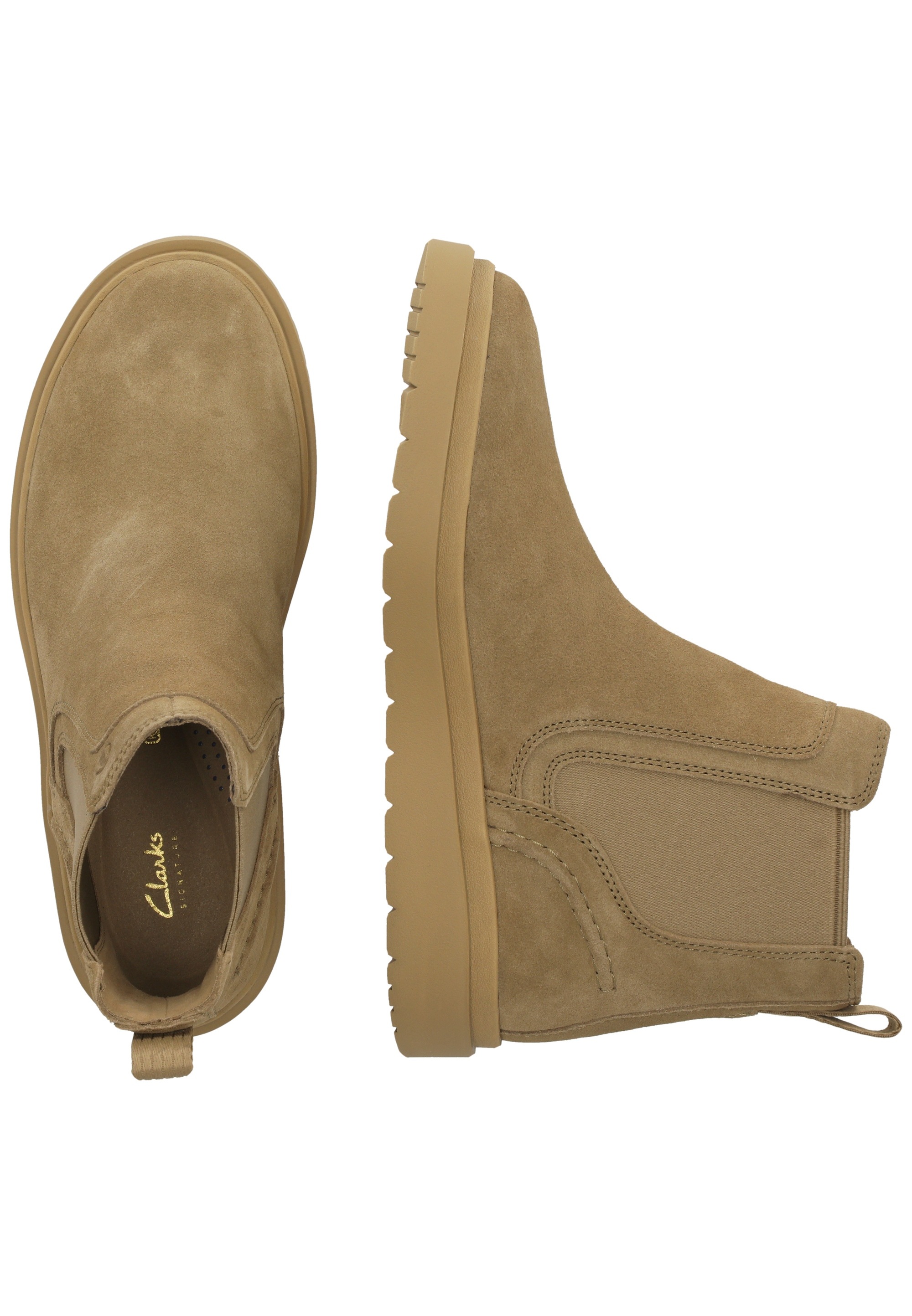 Clarks Stiefel »Polden Easy«  mit leichter C360 EVA-Sohle