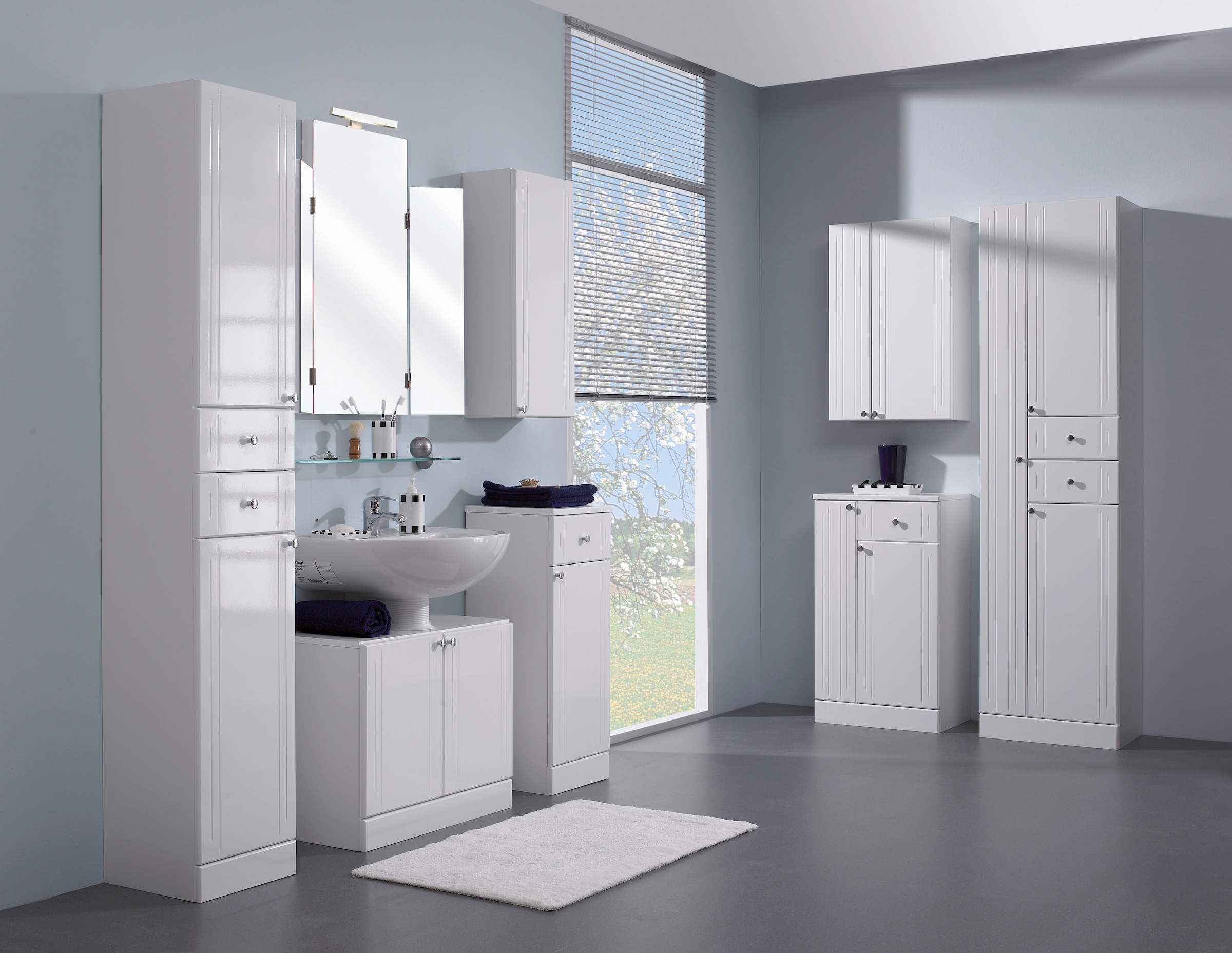 Saphir Ablageelement »Quickset 955 stiklinė lentyna dėl Wand 72 cm breit« ir Pririšamas laikiklis lentyna iš Iš stiklo Lentyna