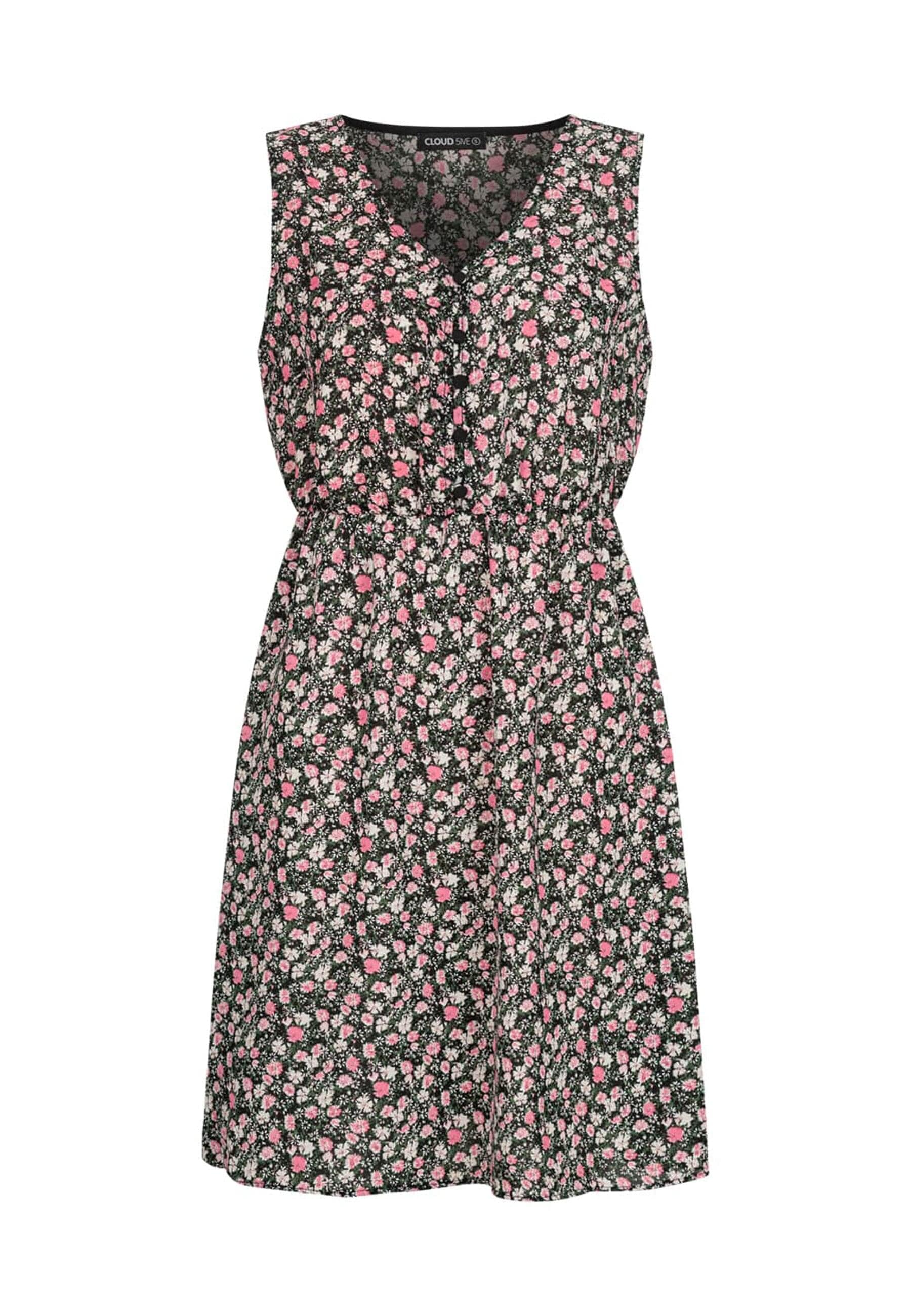 CLOUD 5IVE Shirtkleid "CLOUD 5IVE Leichtes Sommerkleid mit Knopfleiste" 1 S günstig online kaufen