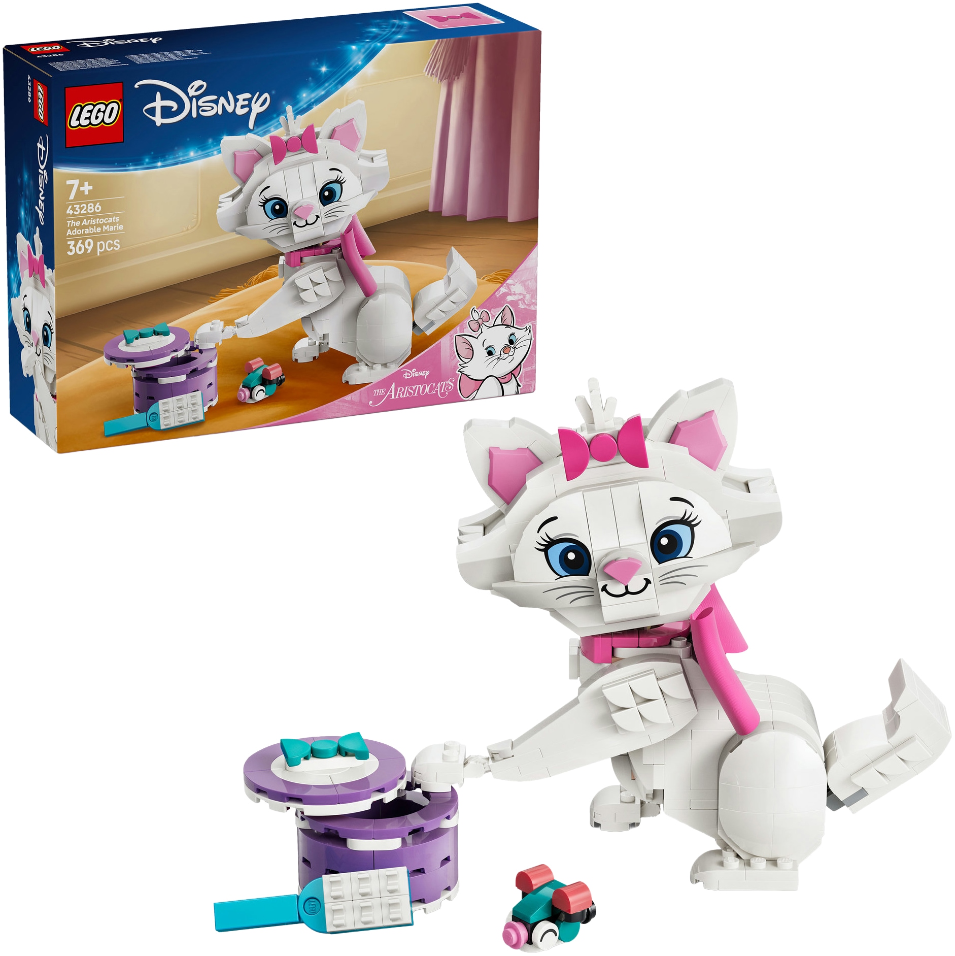 LEGO® Konstruktionsspielsteine »Aristocats: Bezaubernde Marie (43286), LEGO Disney Classic« Made in Europe