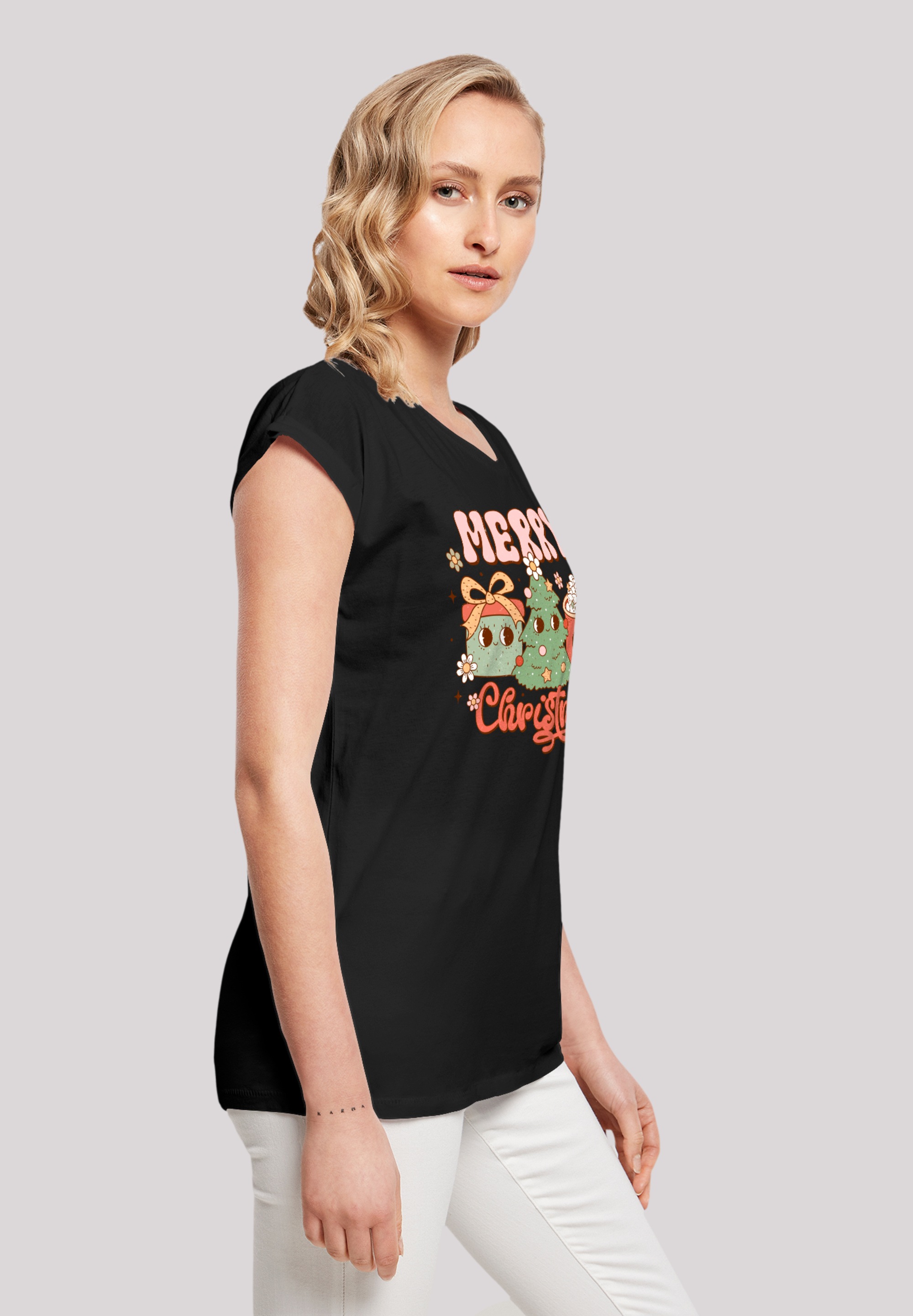 F4NT4STIC T-Shirt »Merry Weihnachten Cozy And Cute«, Premium Qualität, Weihnachts-Kollection