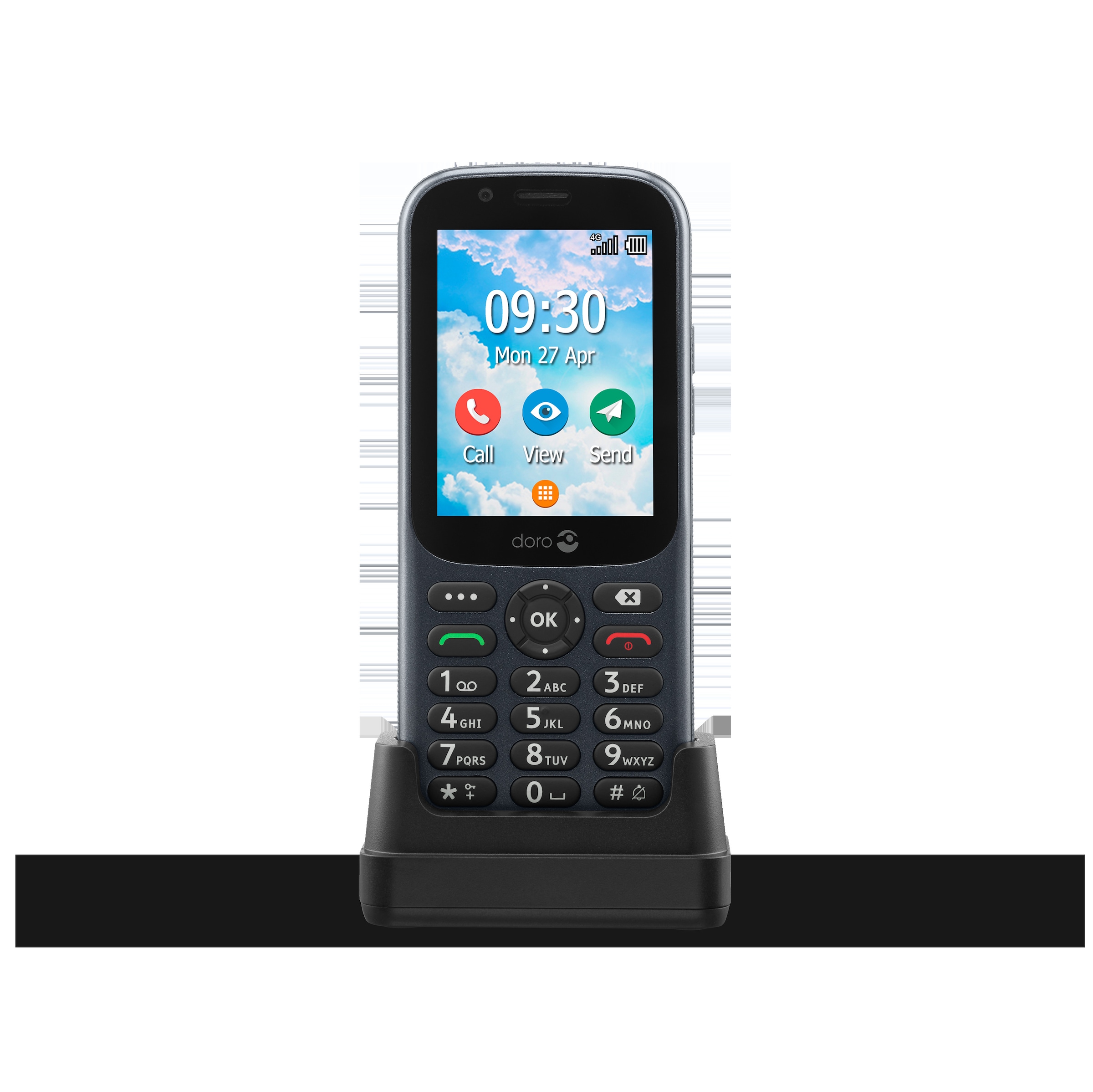 Doro Smartphone »730X«, dunkelgrau