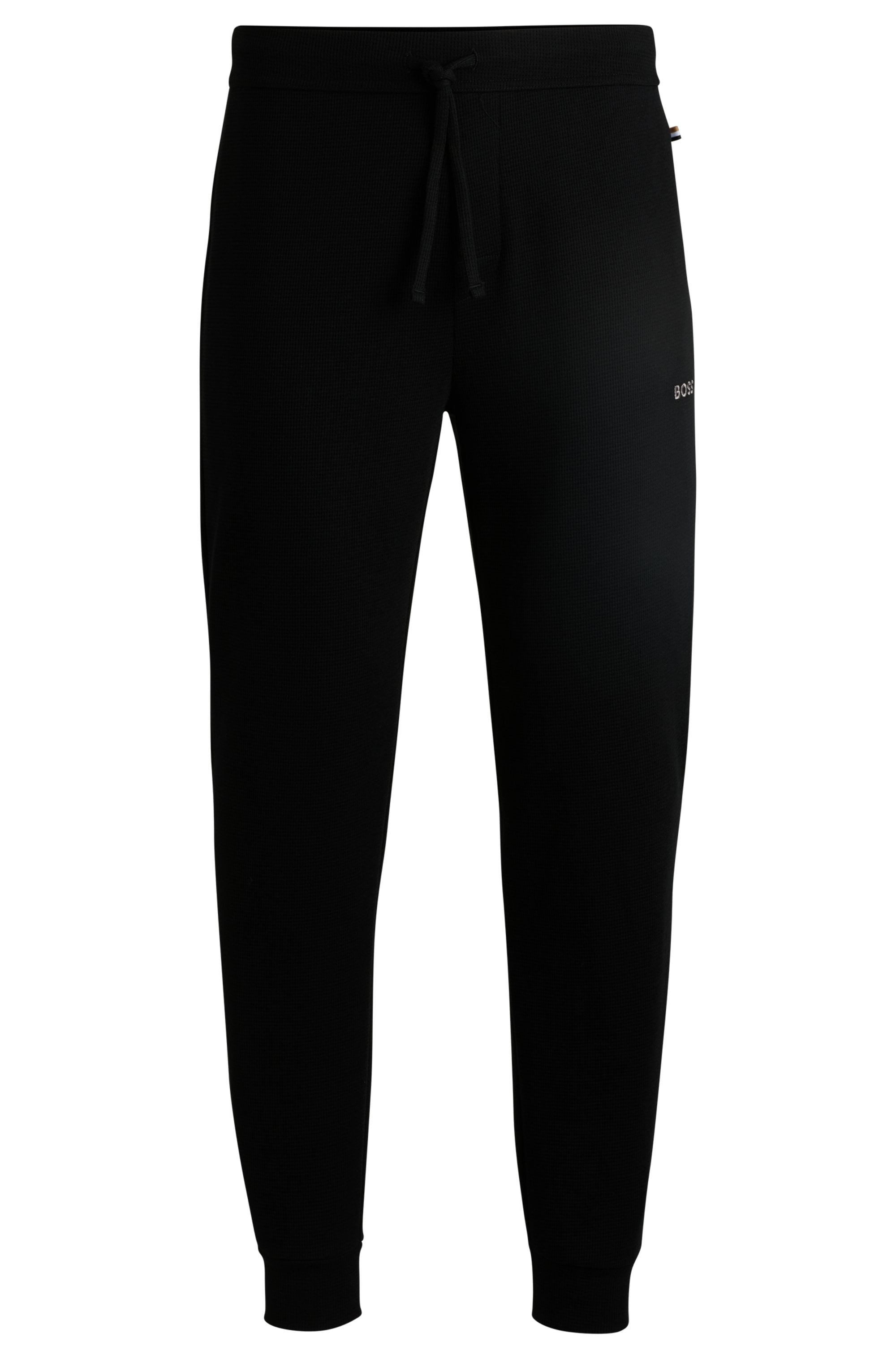 BOSS Pyjamahose »Waffle Pants Cuf«