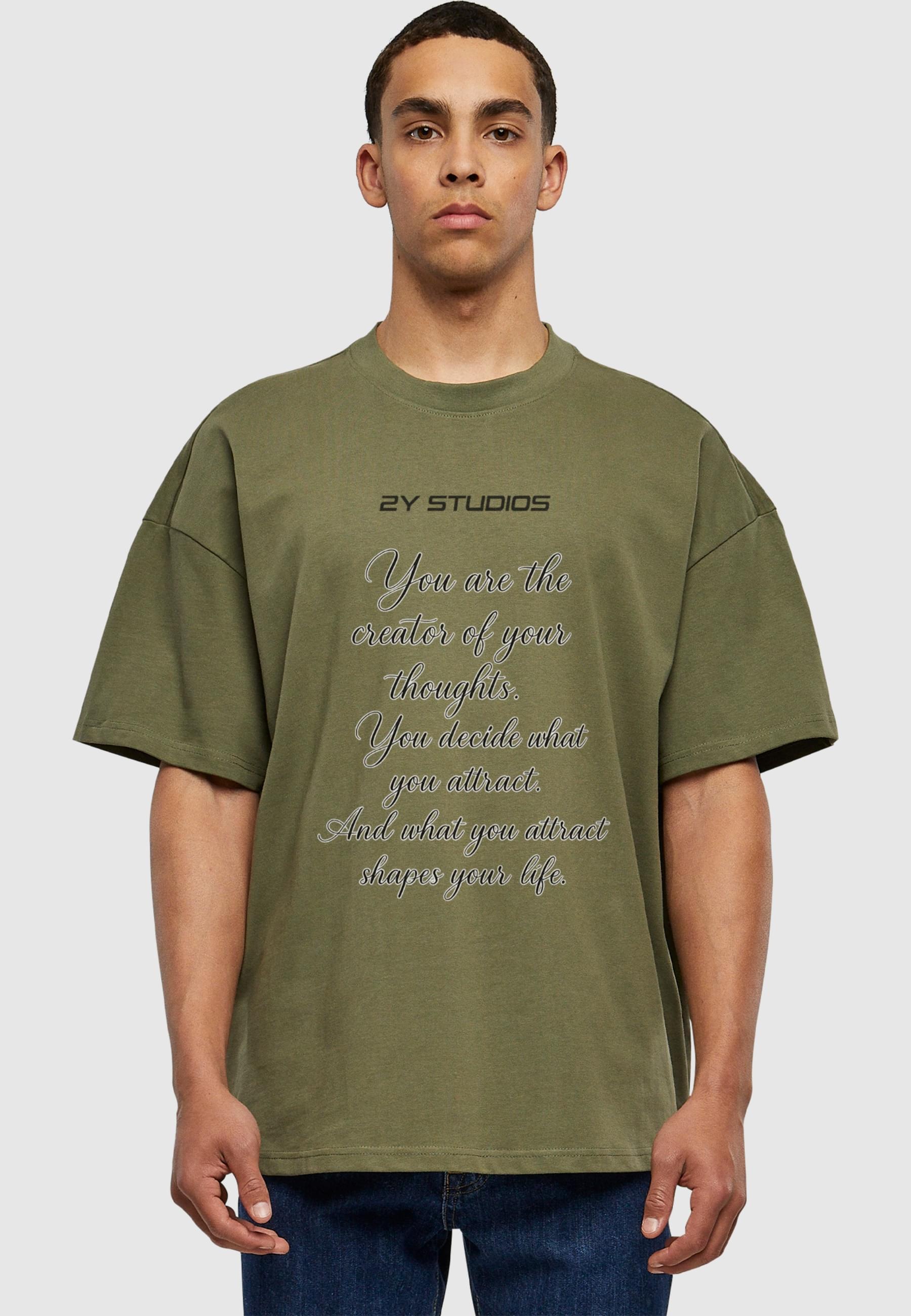 2Y Studios T-Shirt »2Y Studios Law of Attraction Tee«, (1 tlg.)