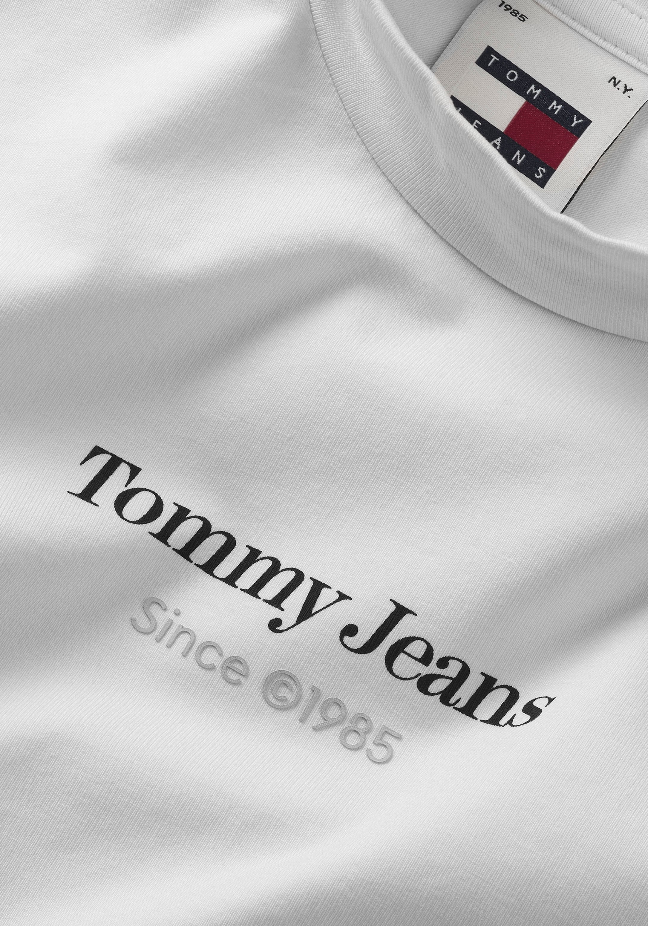 Tommy Jeans Stehkragenshirt »TJW SLIM SP CRP ESS LOGO 1+ MOCK«, mit  Logoschriftzug für kaufen | BAUR