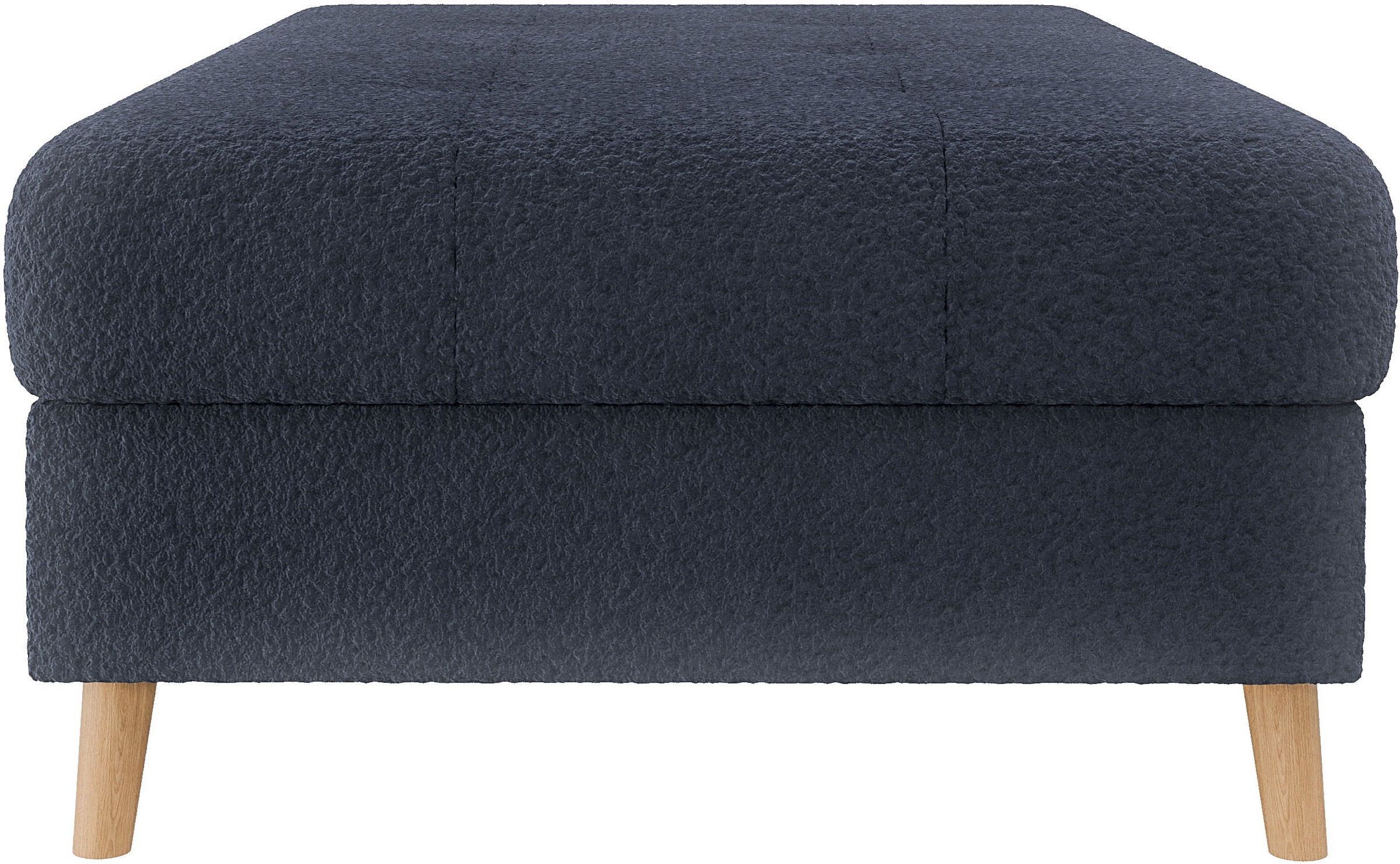 Thumbnail - Home affaire Polsterhocker "CHARRE XXL, Steppung im Sitzbereich, Maße: B/T/H: 118/73/40 cm" passend zur Serie CHARRE, au...