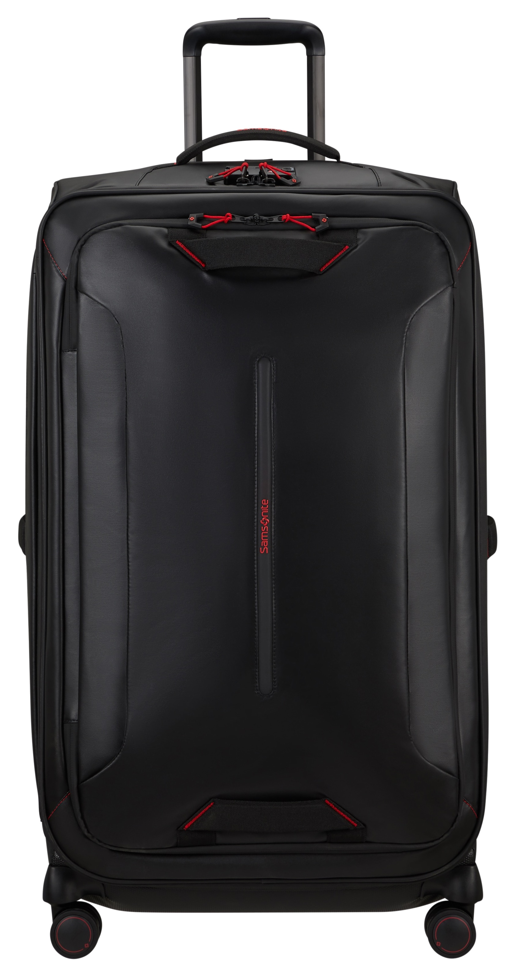 Samsonite Weichgepäck-Trolley »ECODIVER 79«, 4 St. Rollen, Aufgabegepäck Koffer Reisegepäck Weichgepäck-Koffer Fronttasche