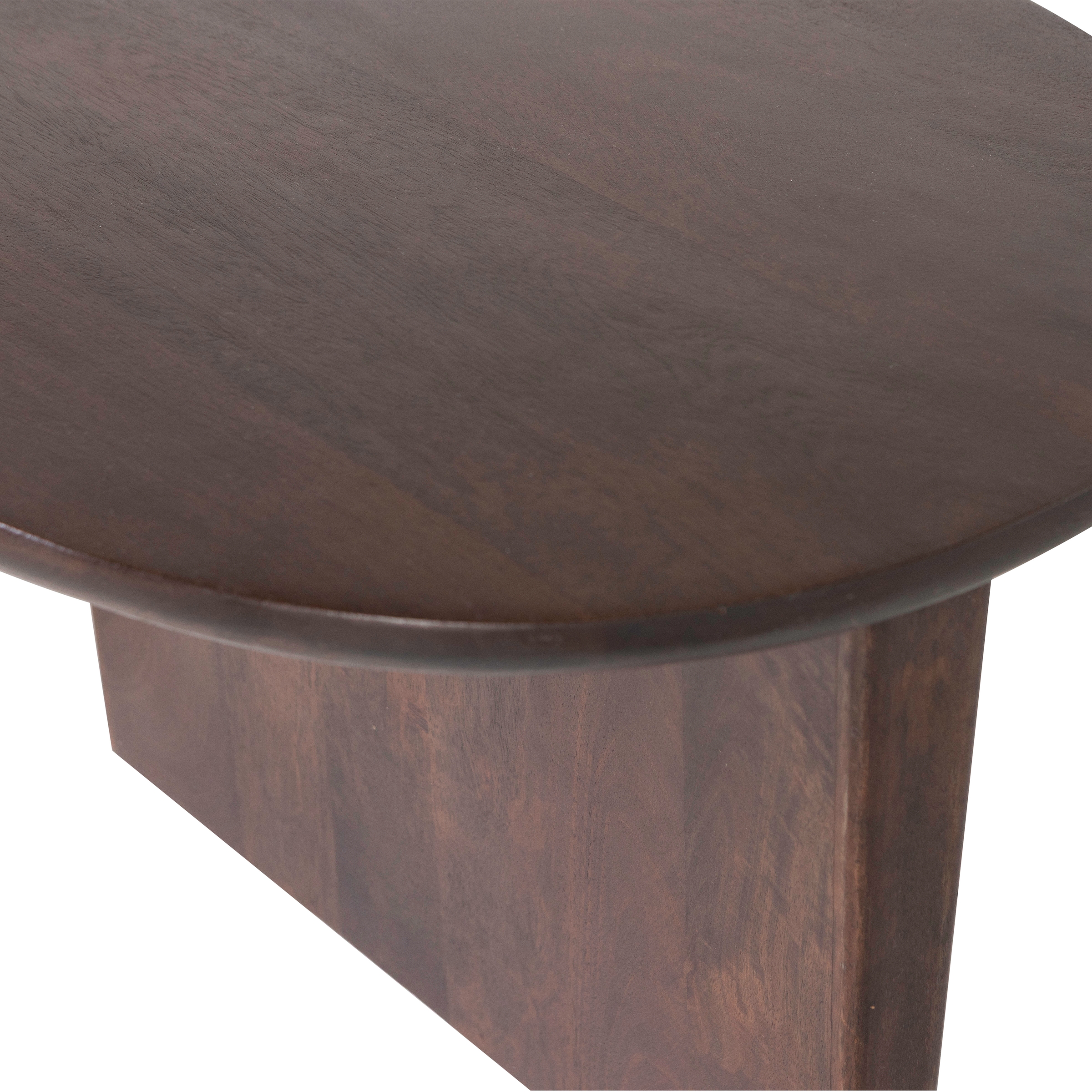 WOOOD Couchtisch »Seam mit Massivmangoholz und organischem Beindesign 110x60x40 cm« Tischblattdicke 2,5 cm, konische Beine von 7 cm, Tragkraft 40 kg