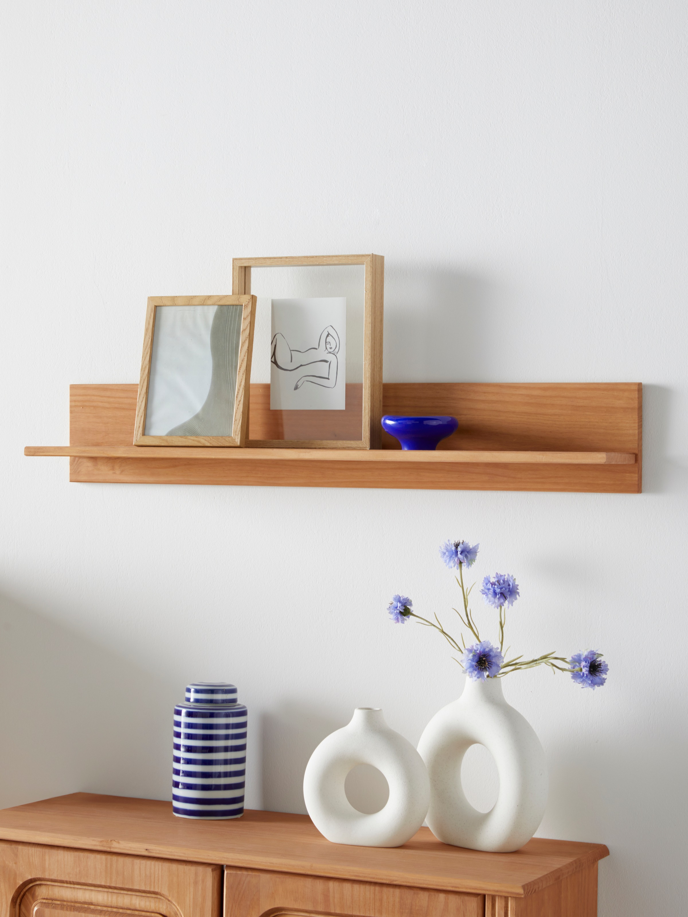 OTTO home Wandregal "Mette" mit Ablage, Breite 90 cm günstig online kaufen