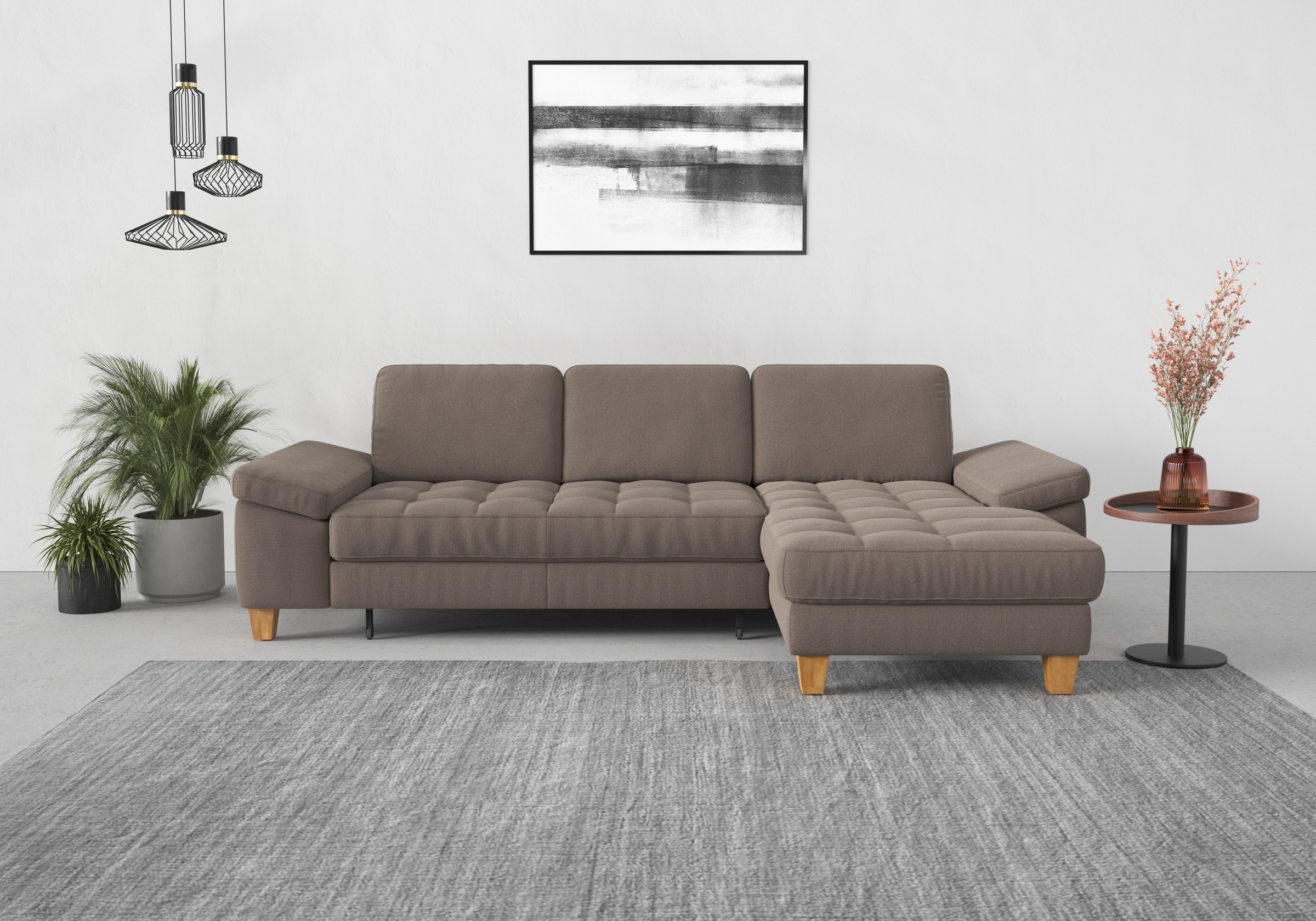 sit&more Ecksofa "Westham L-Form", mit Recamiere, mit oder ohne Bettfunktio günstig online kaufen