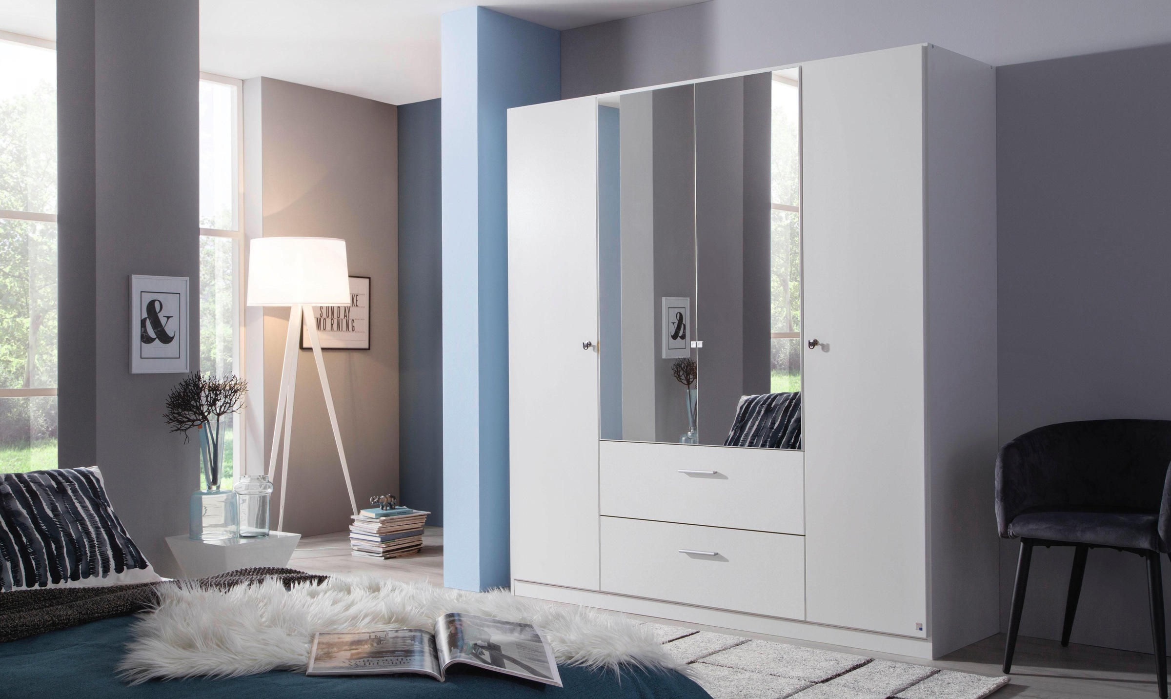 rauch Drehtürenschrank "Kleiderschrank Schrank Garderobe Schlafzimmer Büros günstig online kaufen