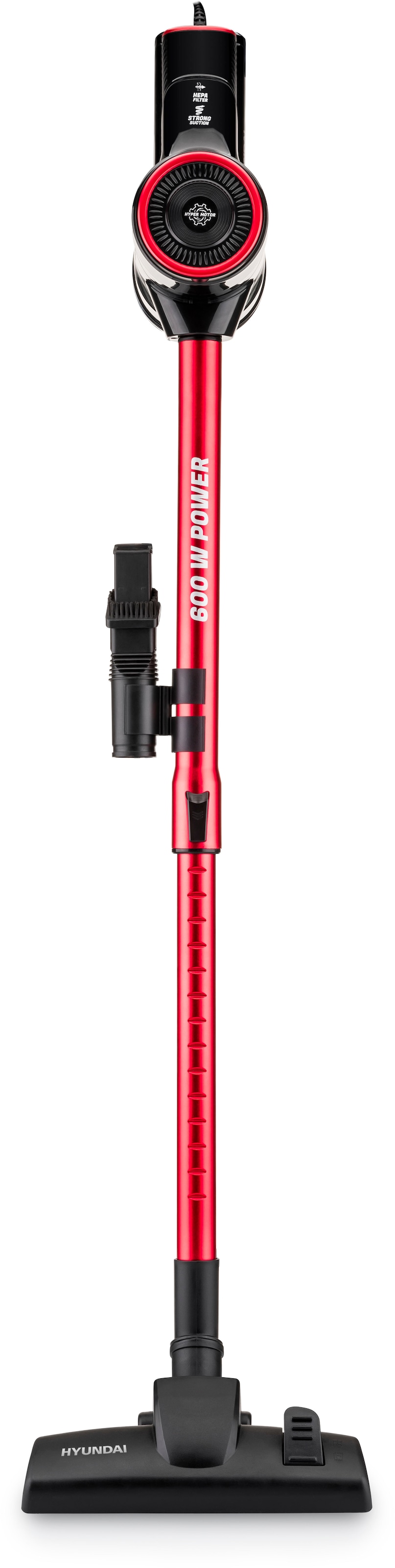Hyundai Hand-und Stielstaubsauger »VC609«, 600 W, beutellos, Leichter 2-in-1 Staubsauger (Stiel & Hand)