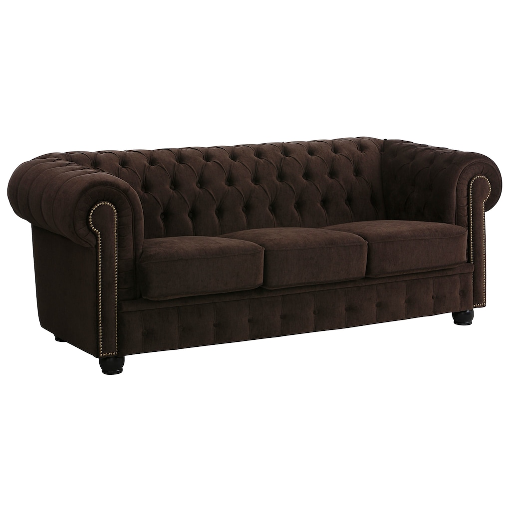 Max Winzer® Chesterfield-Sofa »Rover«, mit edler Knopfheftung, 2-Sitzer oder 3-Sitzer