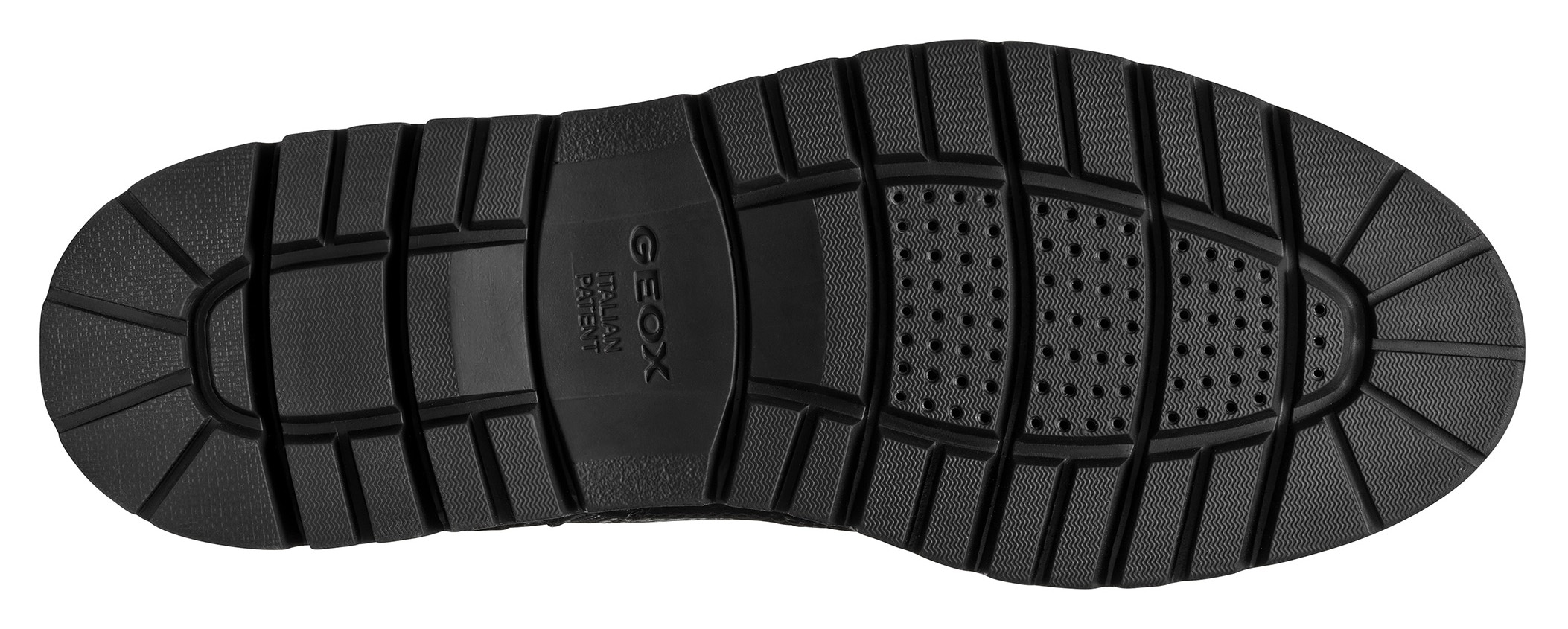 Geox Schnürboots »U GHIACCIAIO A«, Worker Boots, Schnürstiefel, Casual Boot mit durchgezogener Sohle