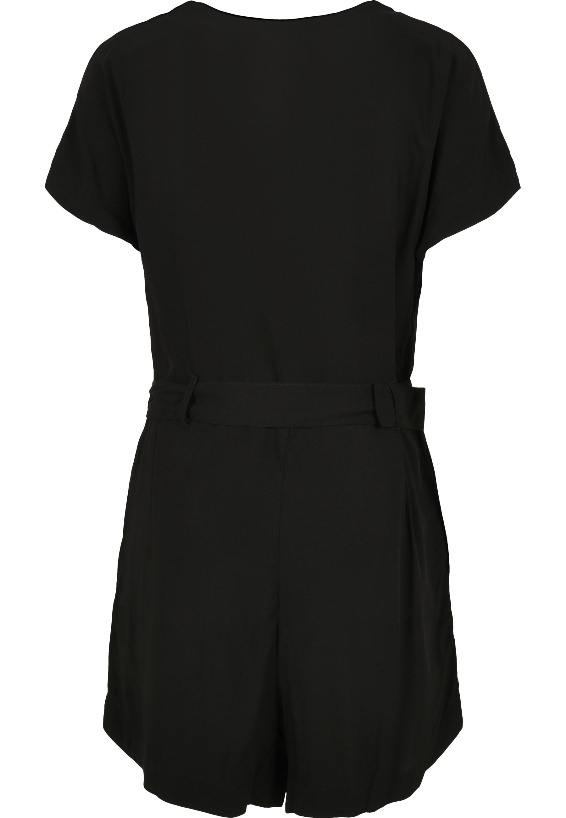URBAN CLASSICS Jumpsuit "Urban Classics Damen Ladies Short Viscose Belt Jum günstig online kaufen