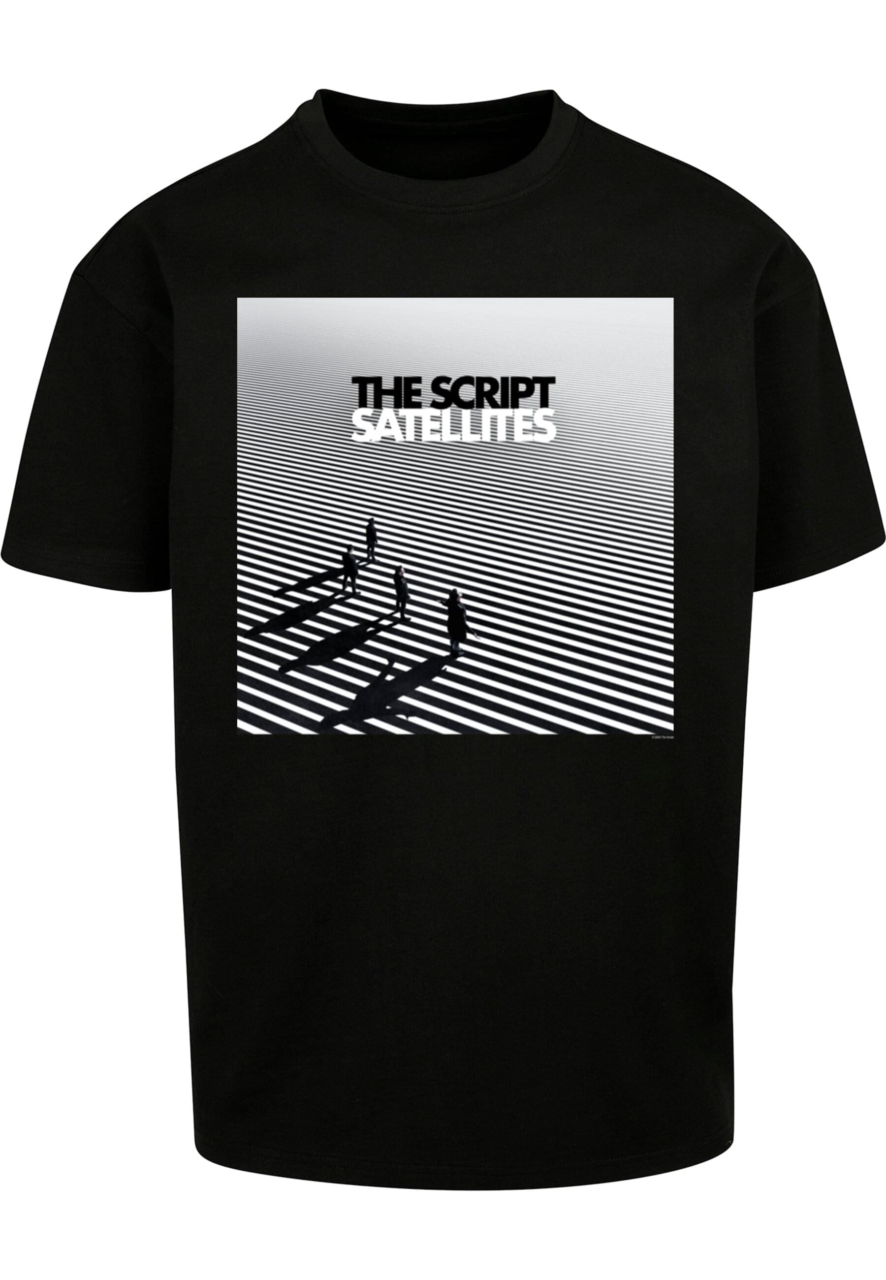 Merchcode T-Shirt "Merchcode The Script - Satellites Album Cover Heavy Over günstig online kaufen