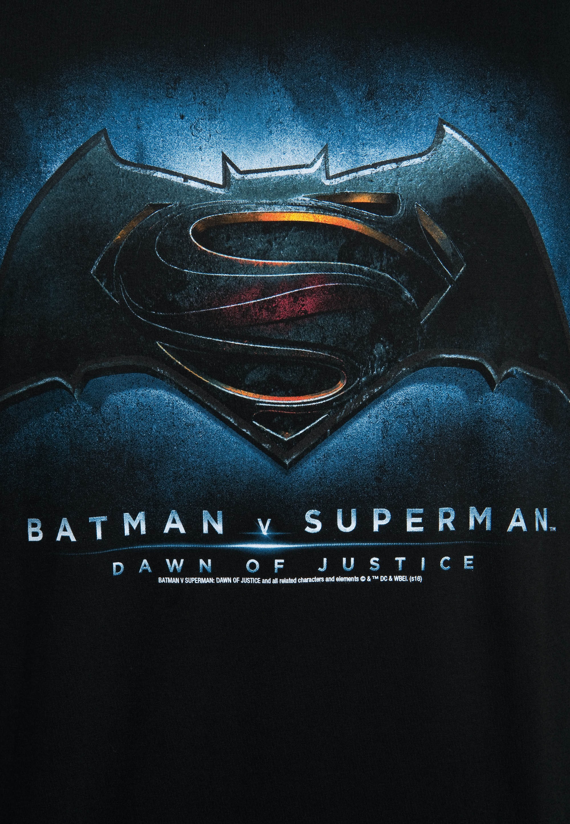für ▷ of Dawn T-Shirt »Batman | mit v Superman LOGOSHIRT coolem Justice«, - Frontdruck BAUR