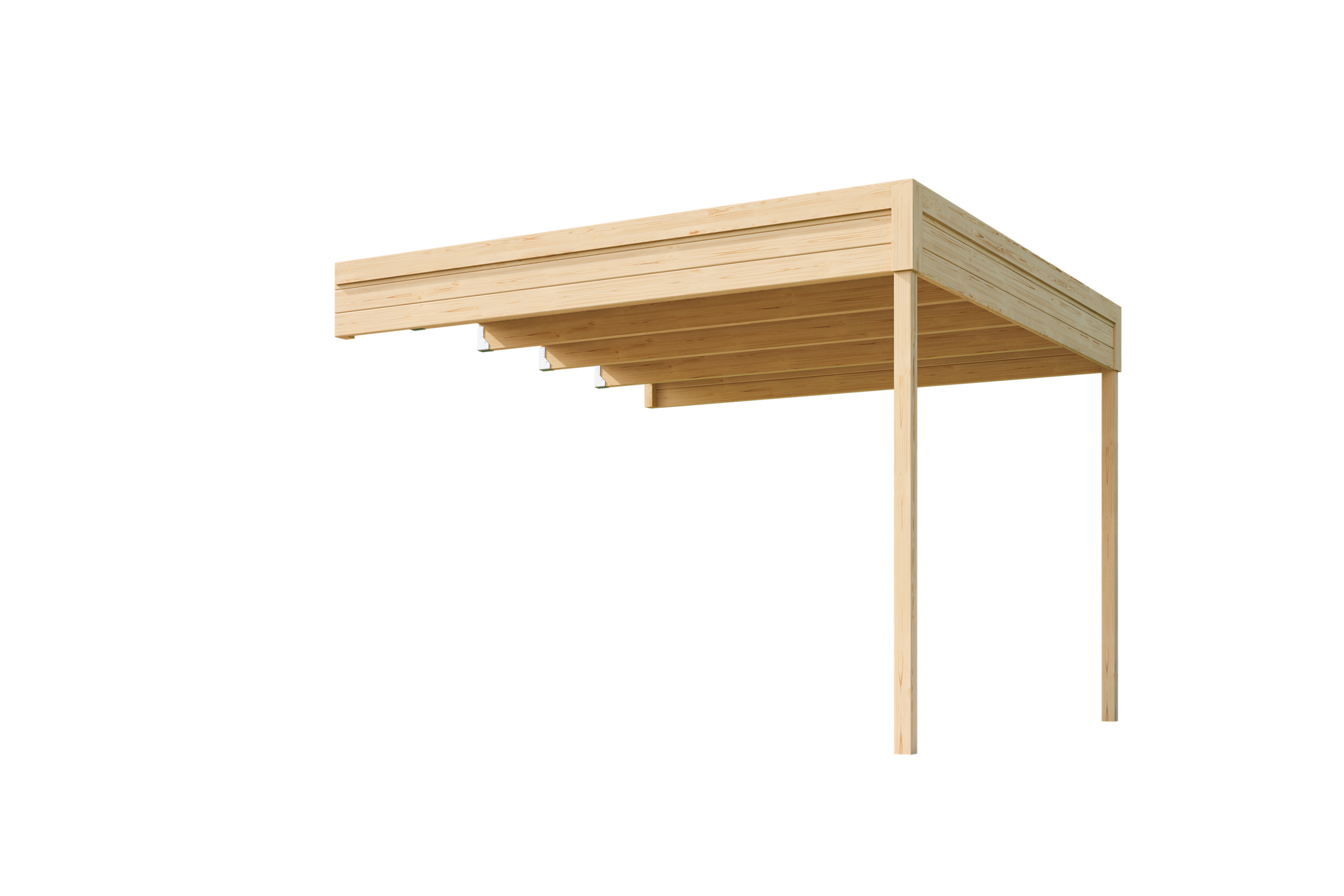 Nordic Holz Gartenhaus-Anbaudach "FELIX FYNN 3 ANBAU", Flachdach günstig online kaufen