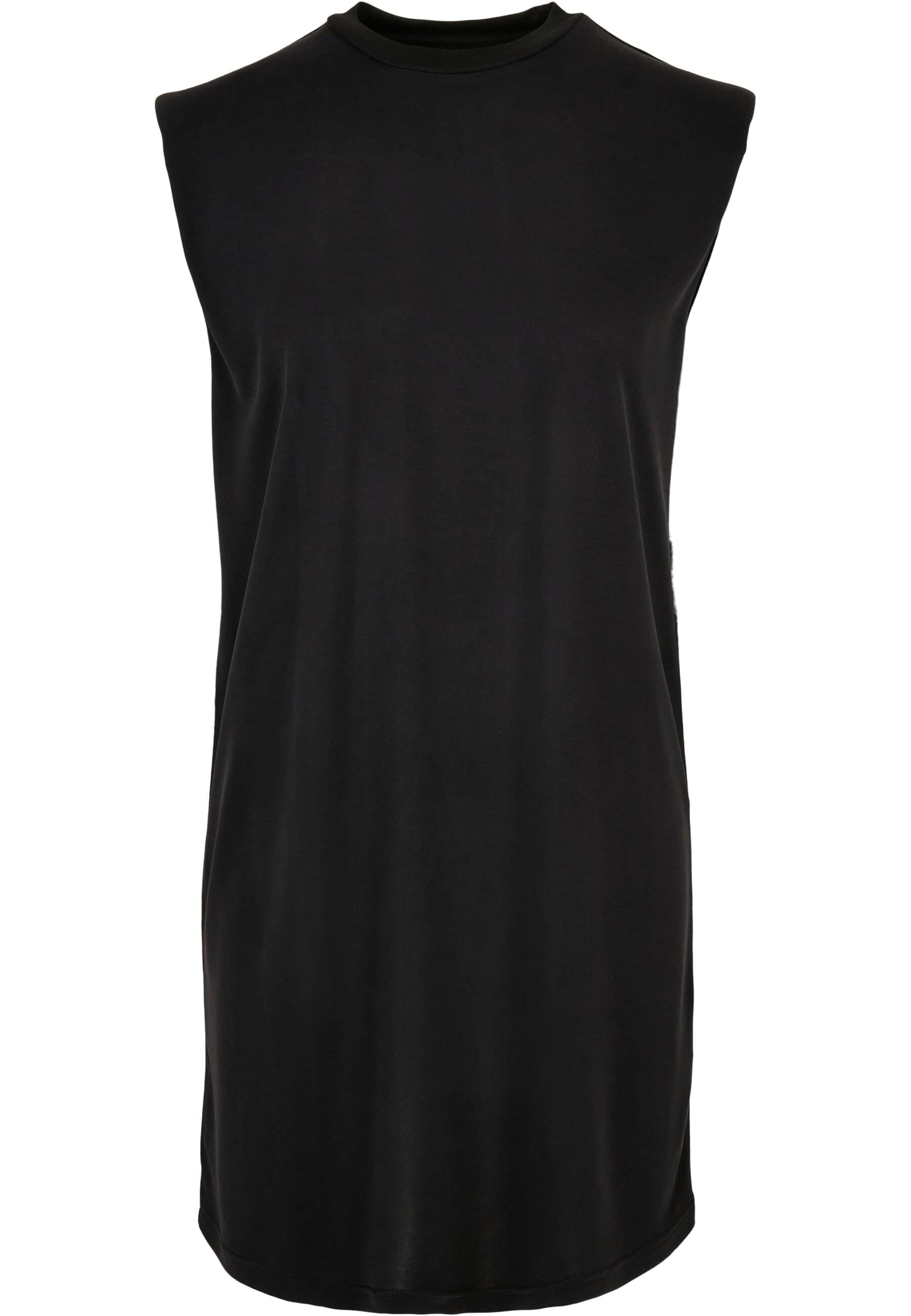 URBAN CLASSICS Shirtkleid "Urban Classics Damen Ladies Modal Padded Shoulder Tank Dress", (1 tlg.)