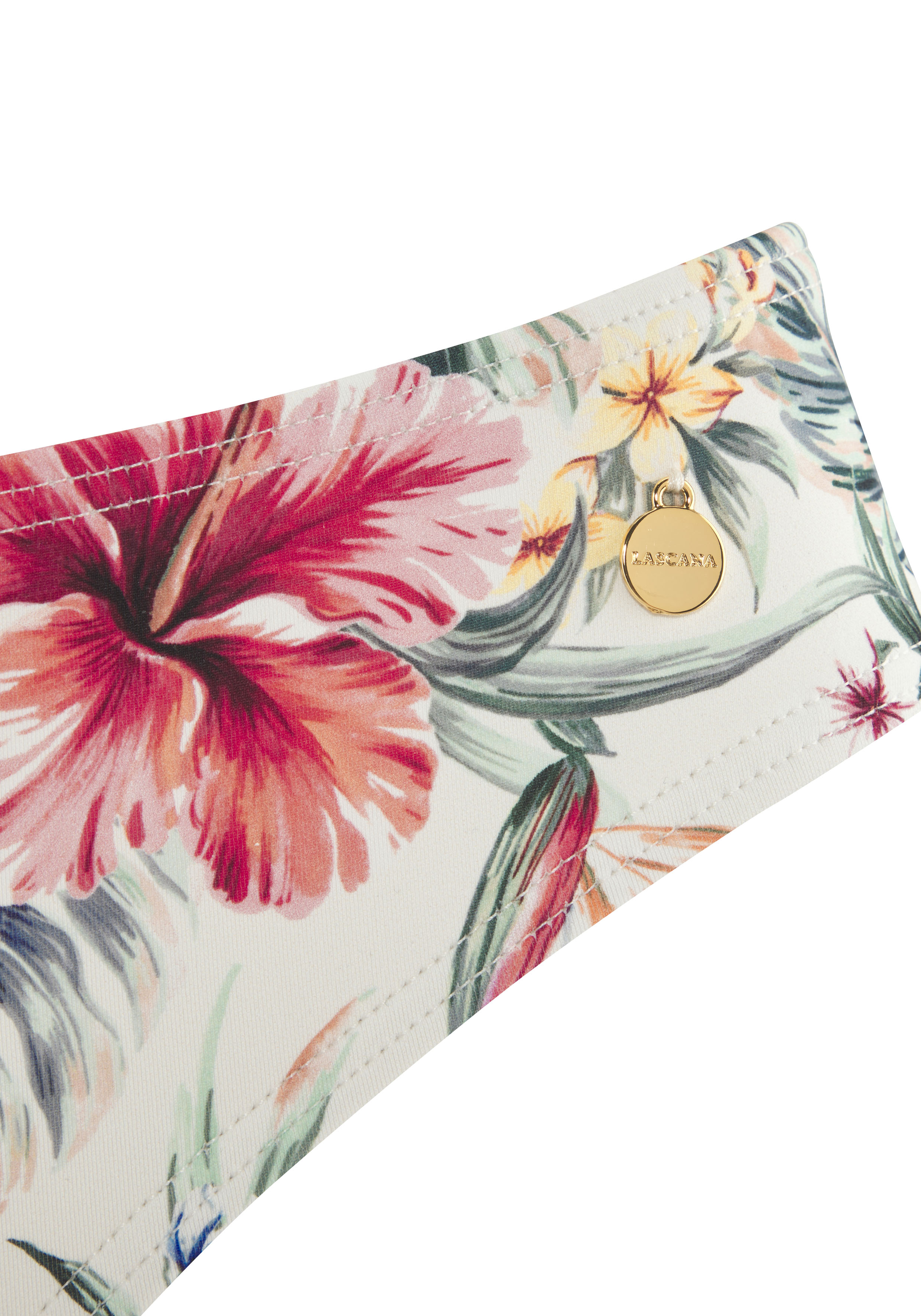 Thumbnail - LASCANA Bikini-Hose "Salsa", mit normalem Schnitt und tollem Blumenprint