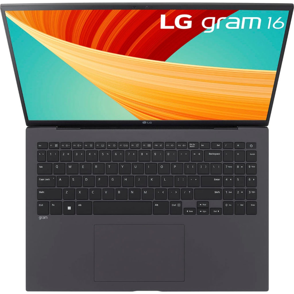 LG Notebook »gram 16Z90R-G.AA76G«, 40,6 cm, / 16 Zoll, Intel, Core i7, Iris Xe Graphics, 512 GB SSD