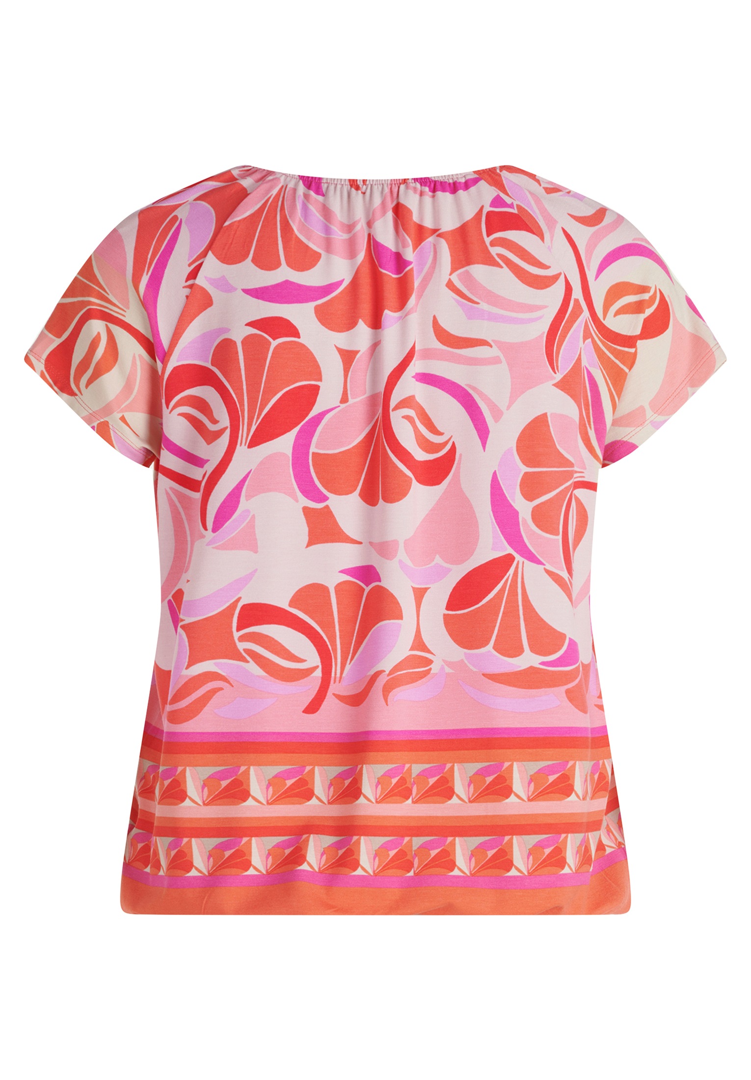 Thumbnail - Betty Barclay Kurzarmshirt "Betty Barclay Printshirt mit Gummizug", (1 tlg.), Strass