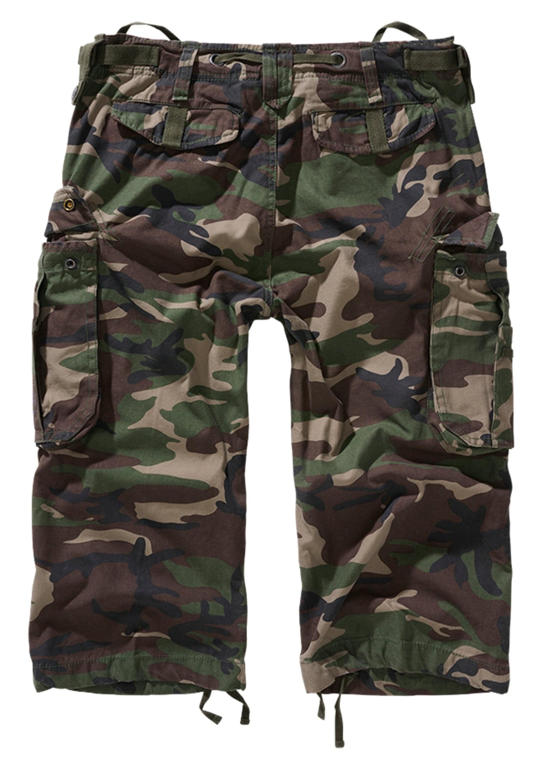 Brandit Stoffhose »Brandit Herren Industry Vintage Cargo 3/4 Shorts«, (1 tlg.)