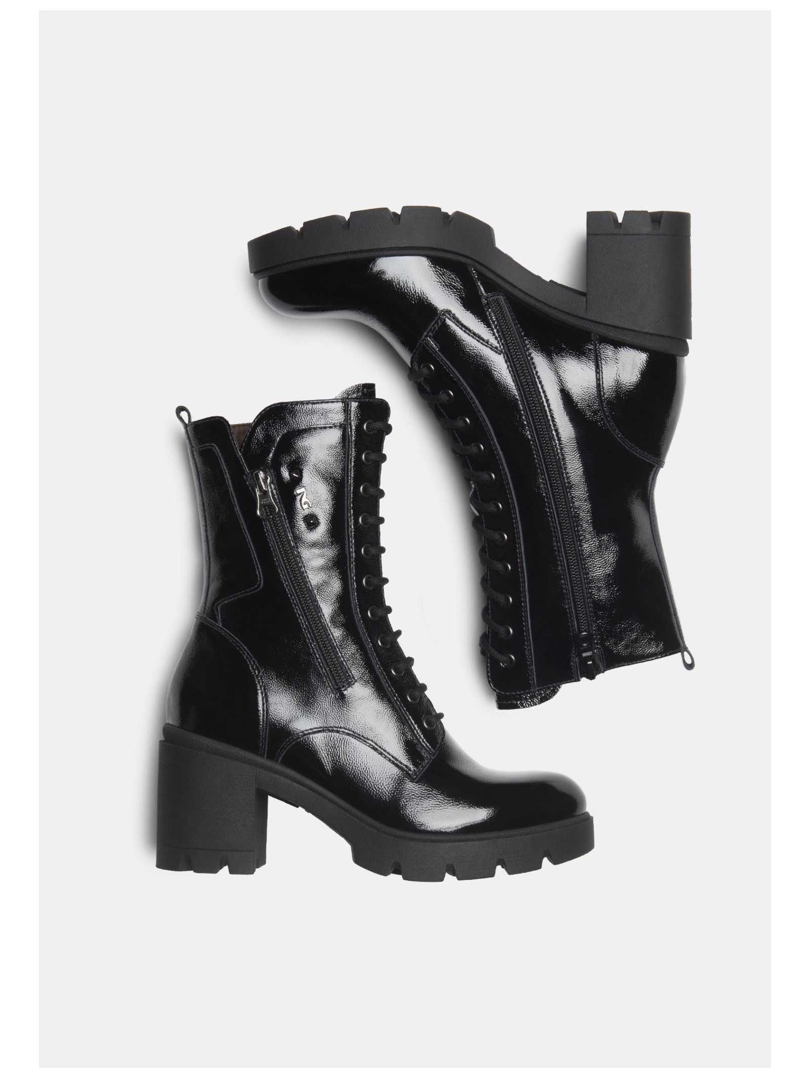 Nero Giardini High-Heel-Stiefelette »Nero Giardini Stiefelette Leder«